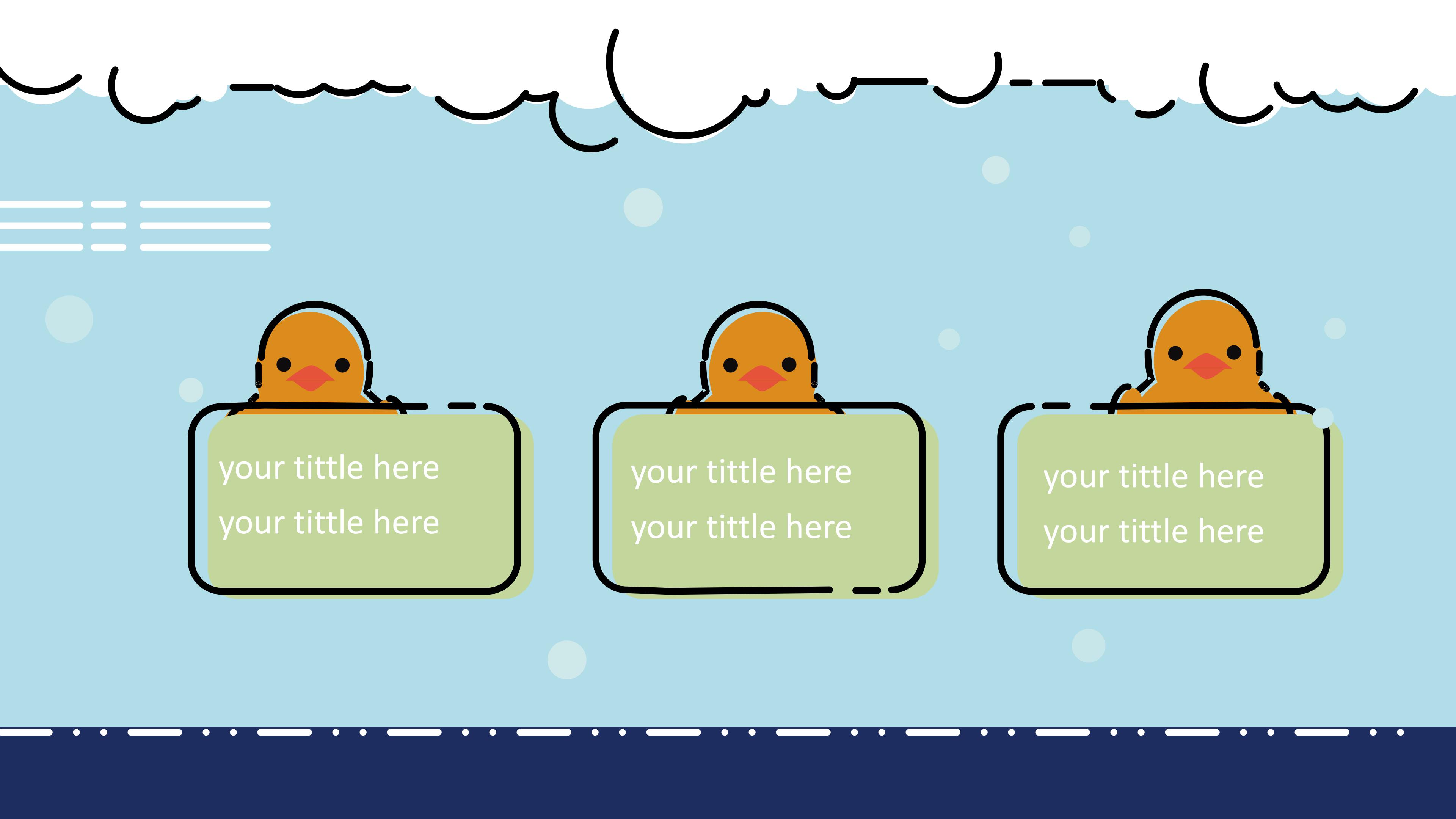 海洋动物介绍ppt模板