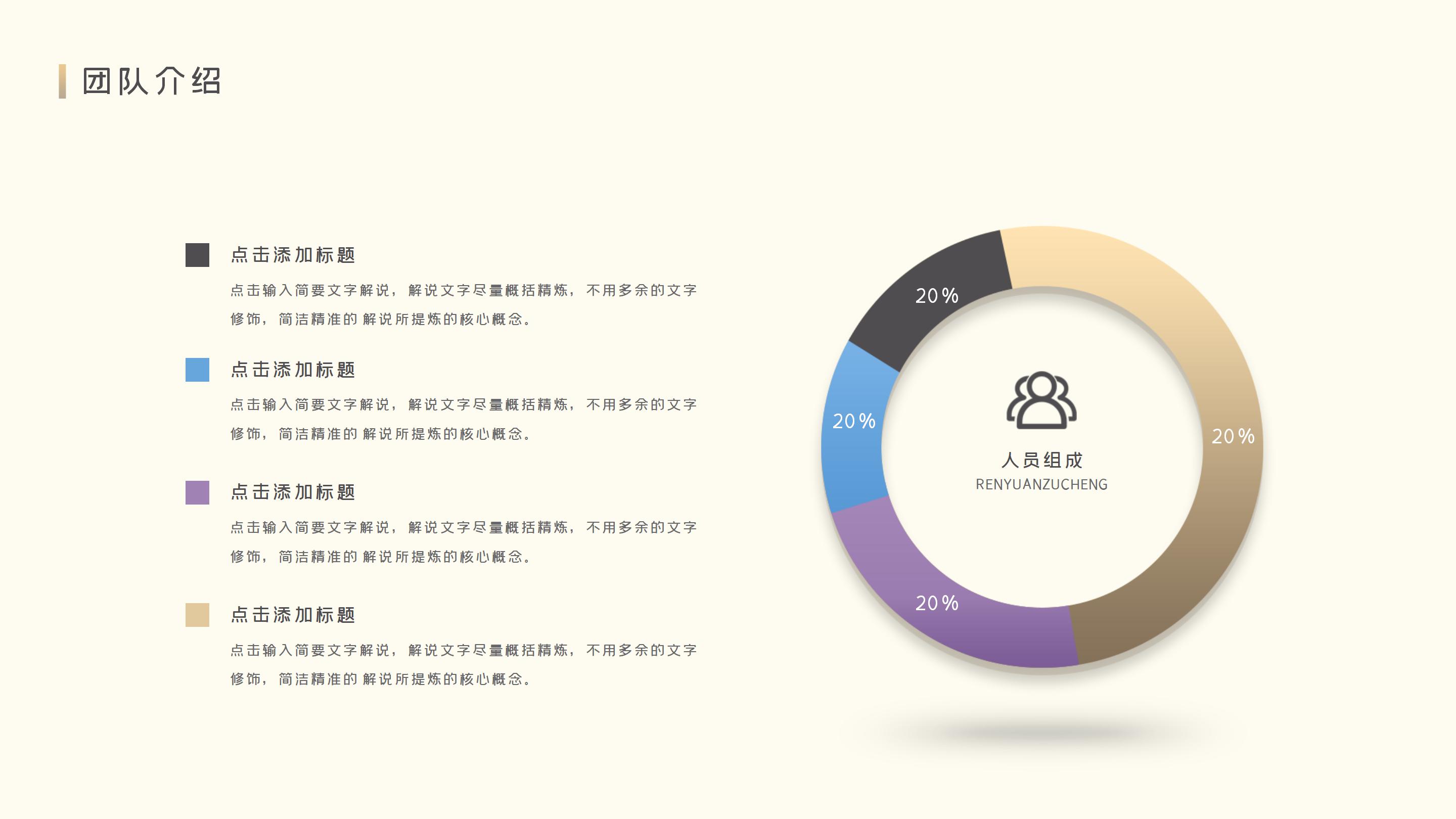 高端大气金色立体风公司商业融资计划书PPT模板