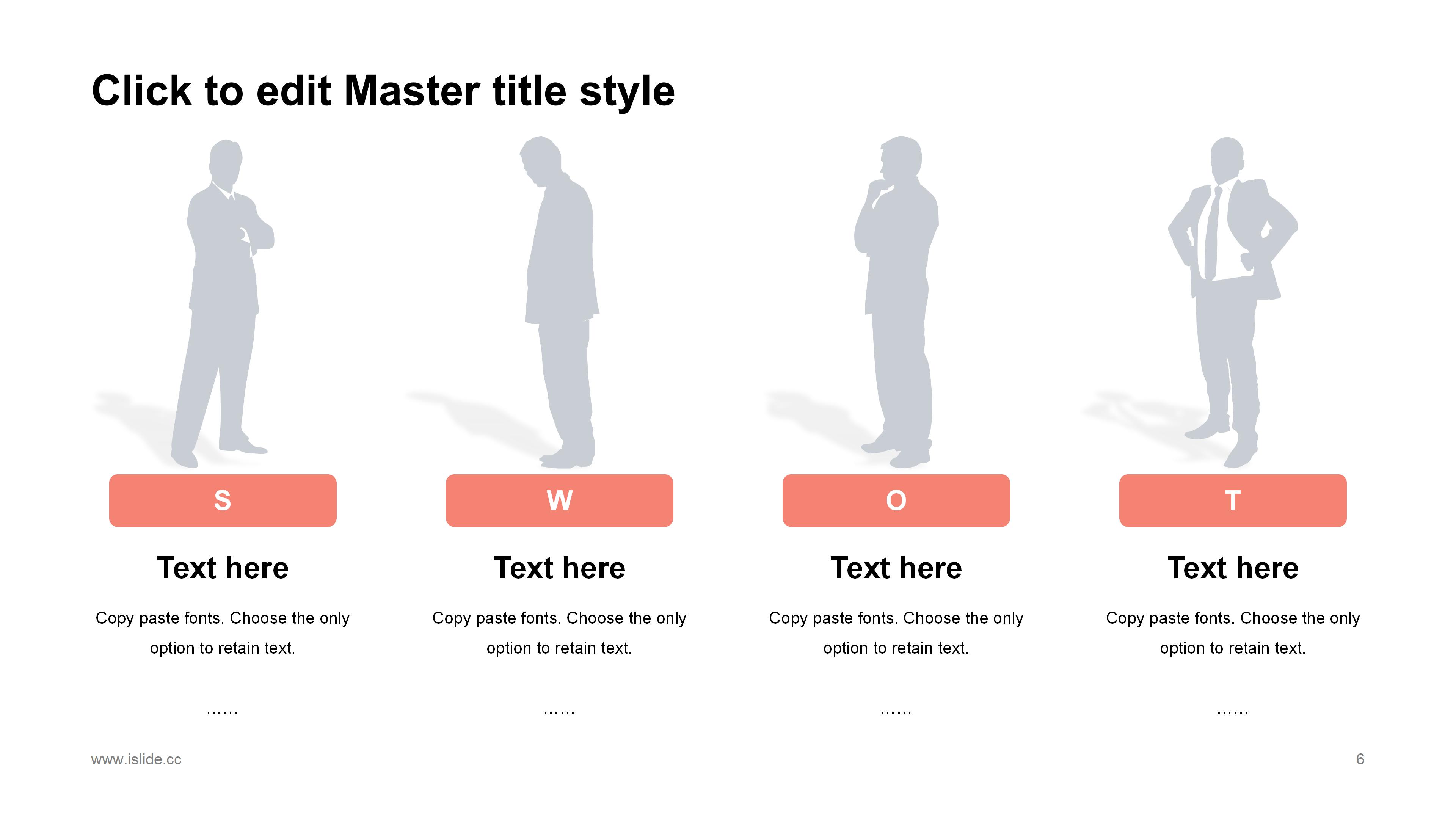 简约活力橙色卡通渐变风商务通用PPT模板