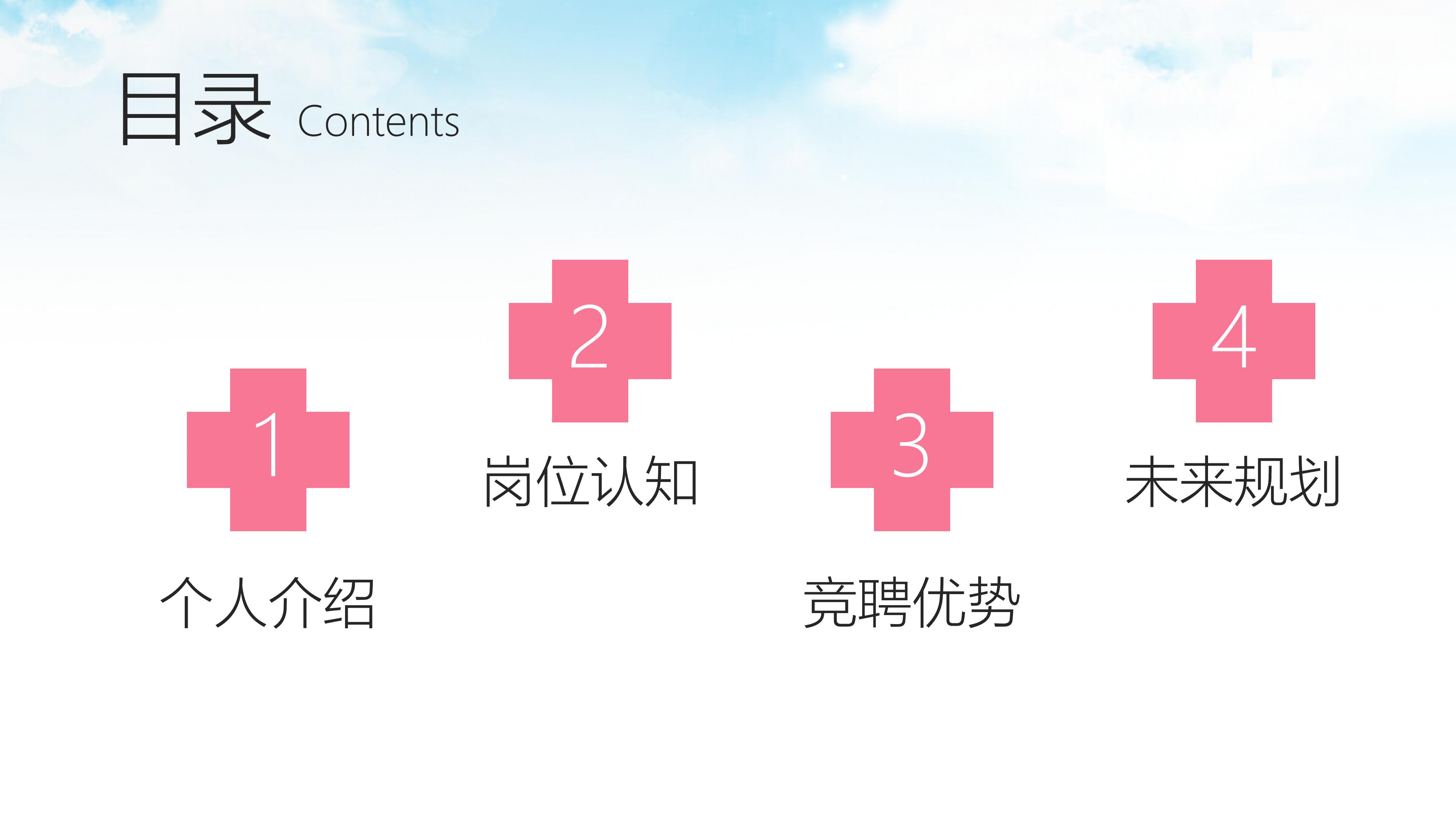 大学生就业个人简历ppt模板