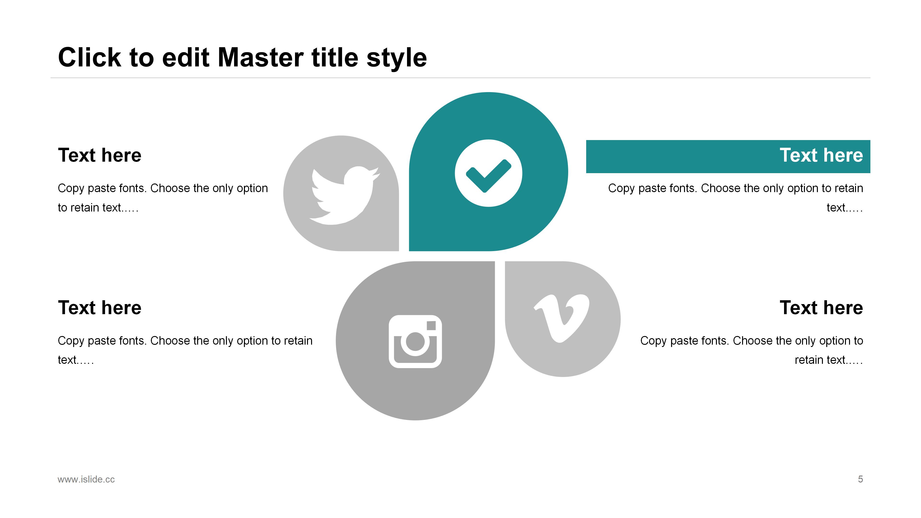 时尚现代简洁欧美风商务通用PPT模板