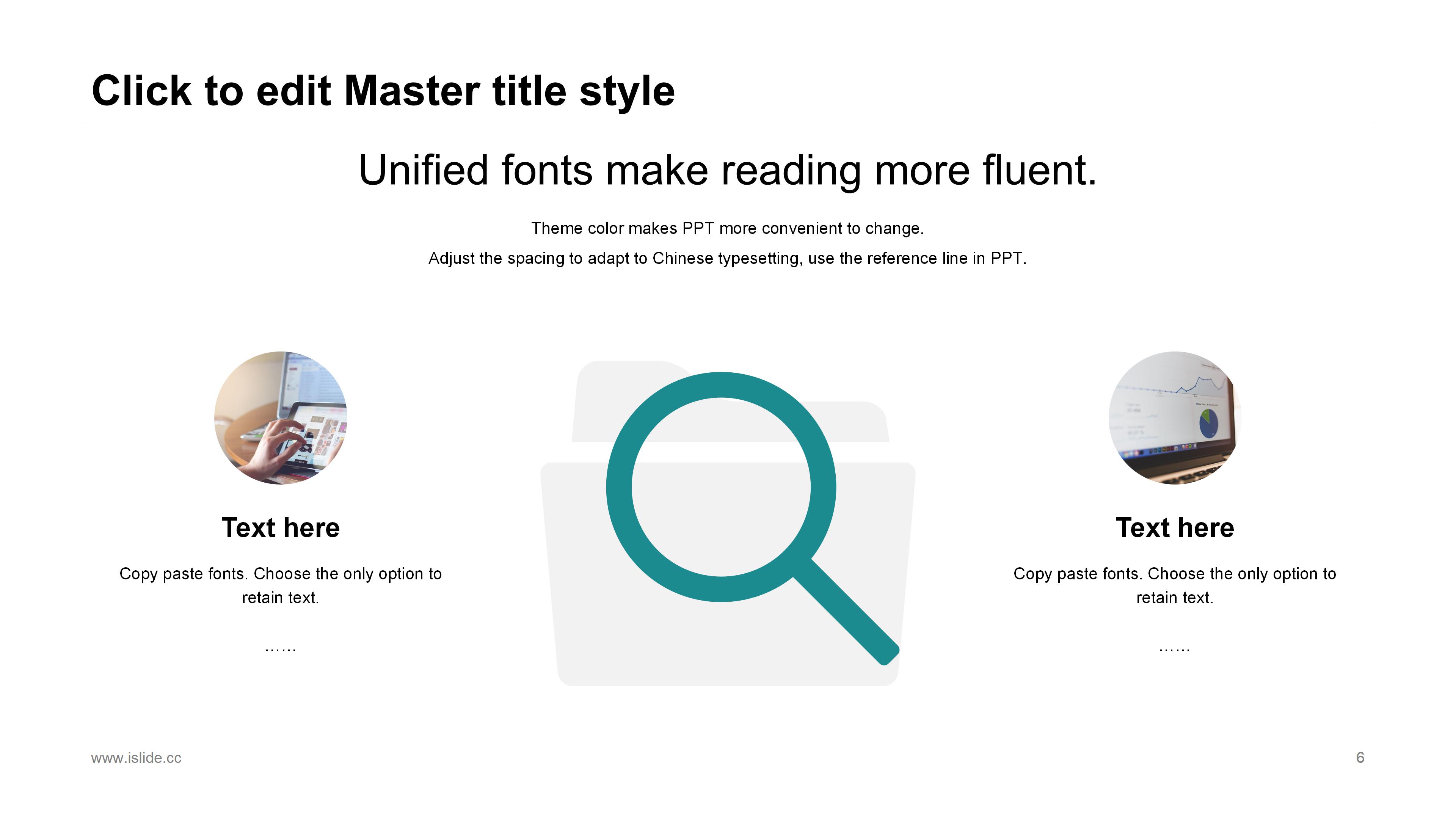 时尚现代简洁欧美风商务通用PPT模板