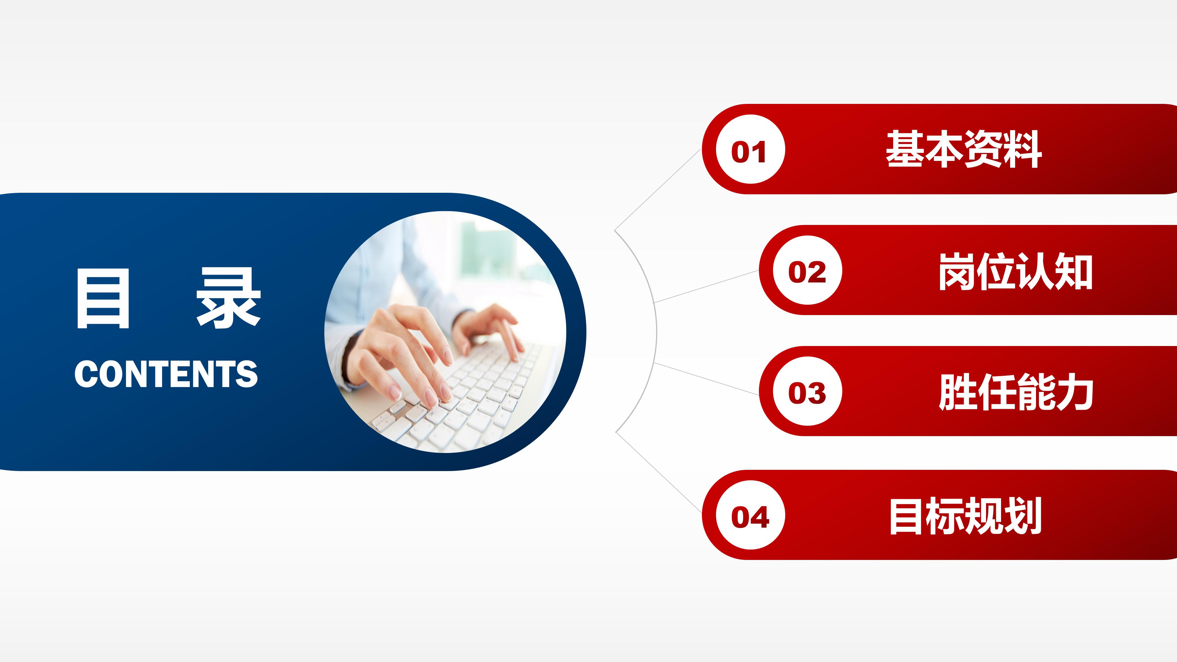 大学团委部长竞选ppt模板