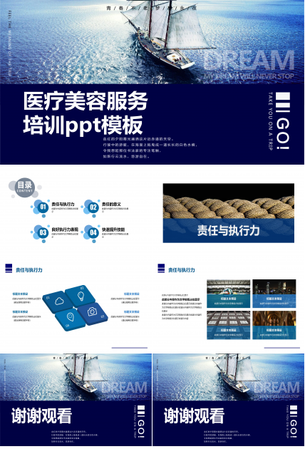 医疗美容服务培训ppt模板