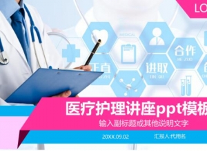 医疗护理讲座ppt模板
