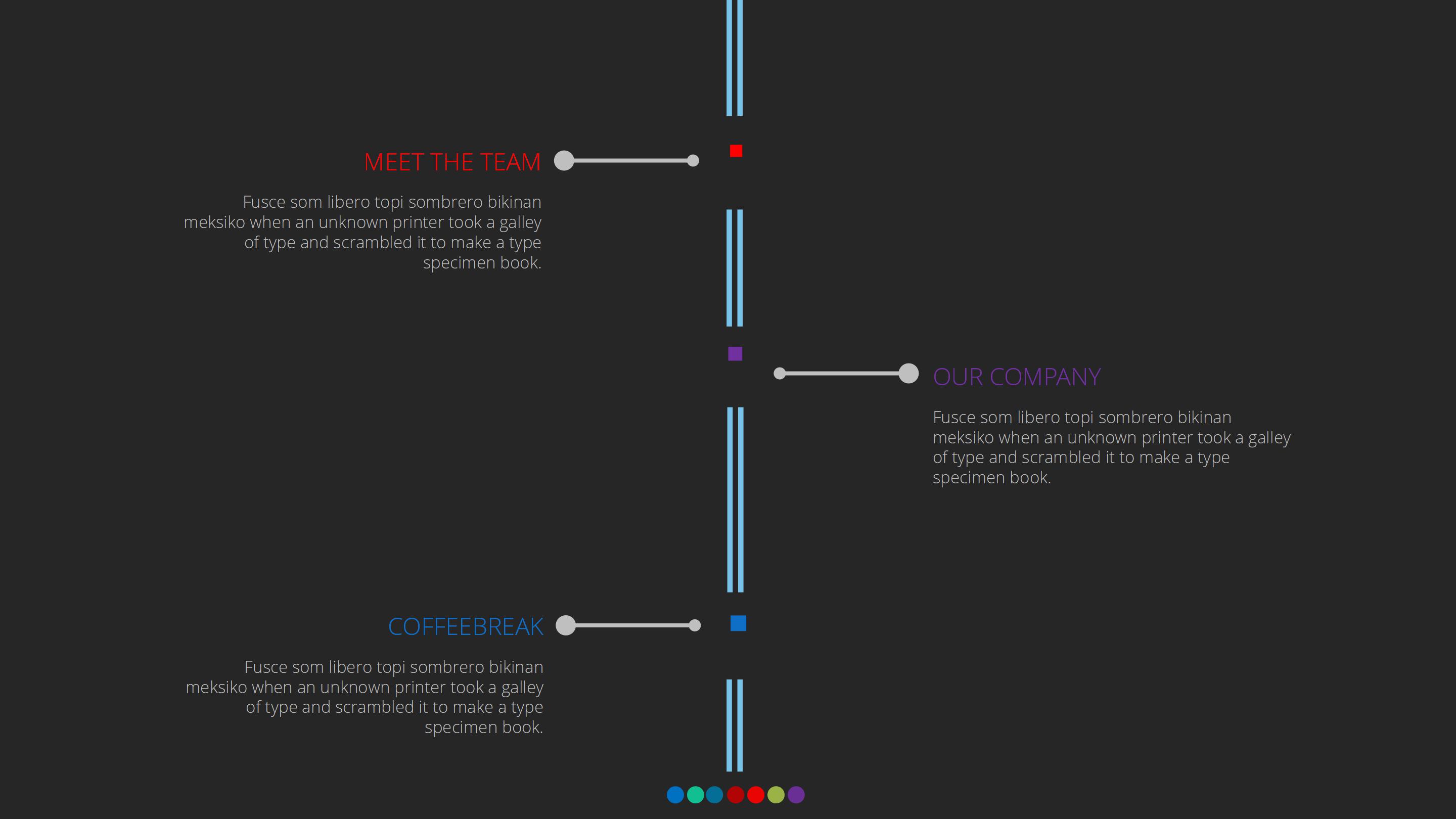 现代简约雅致欧美风公司商务通用PPT模板