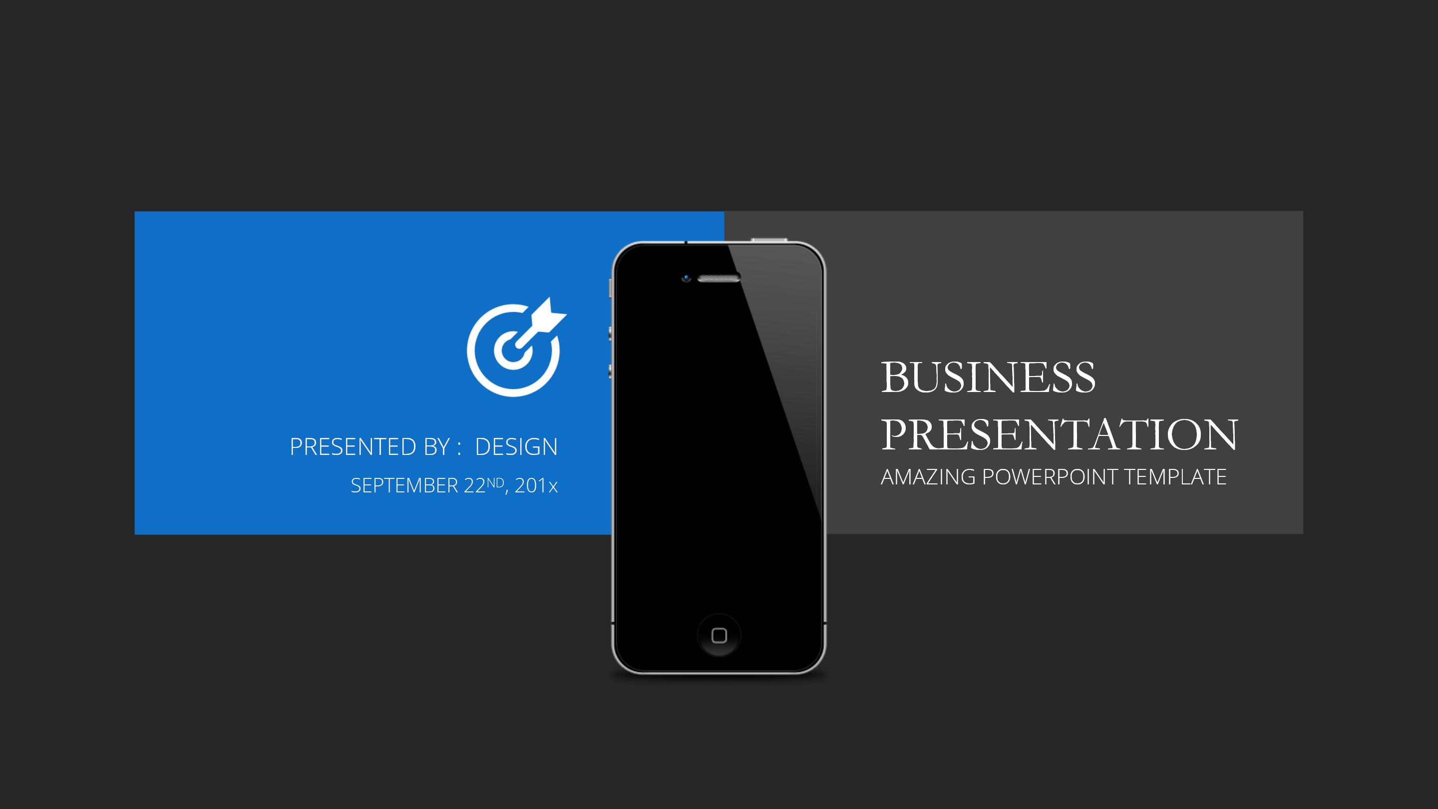 现代简约雅致欧美风公司商务通用PPT模板