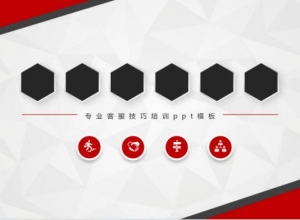 专业客服技巧培训ppt模板