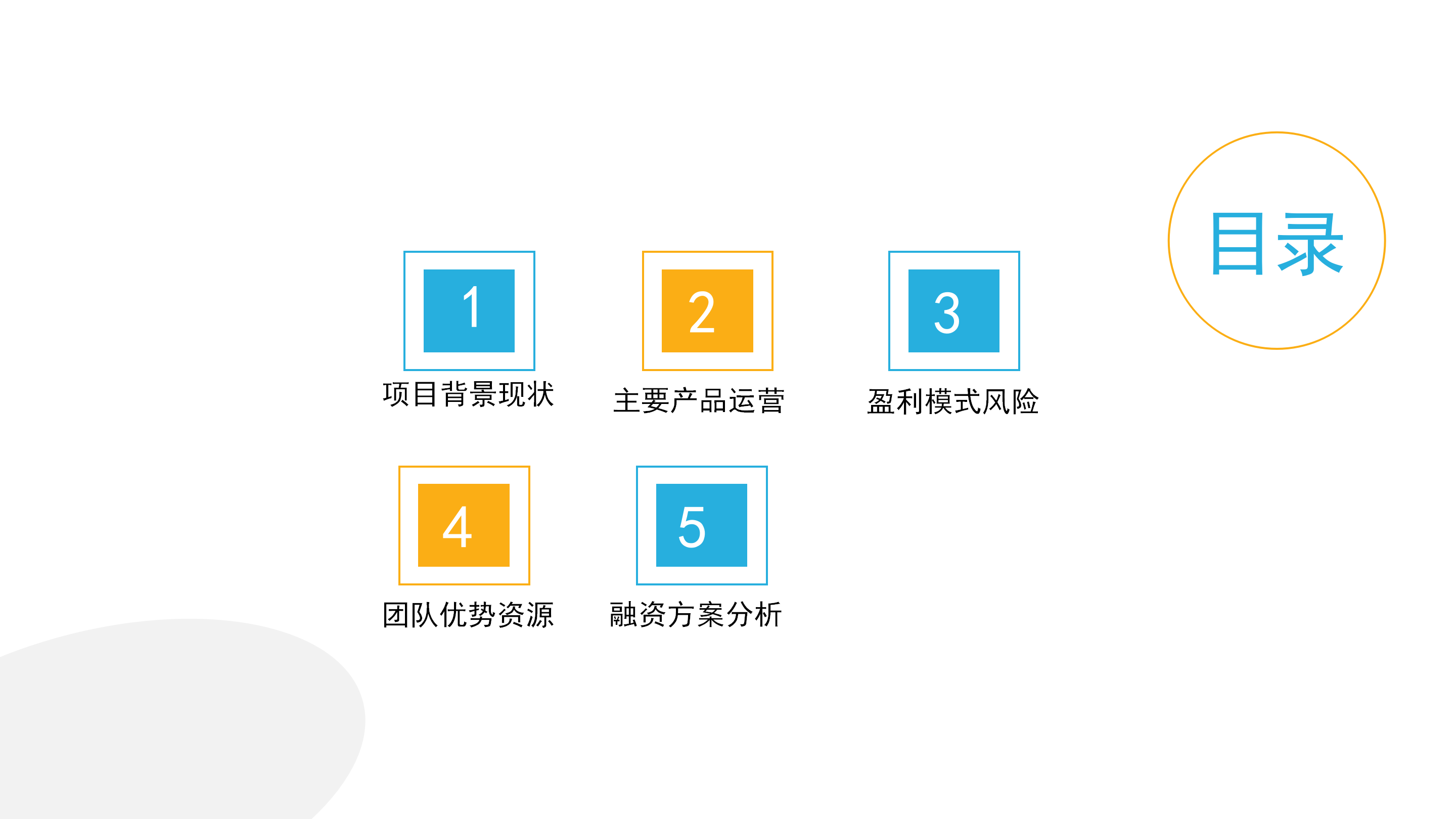 现代商务公司企业融资营销策划PPT模板