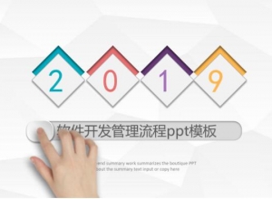软件开发管理流程ppt模板