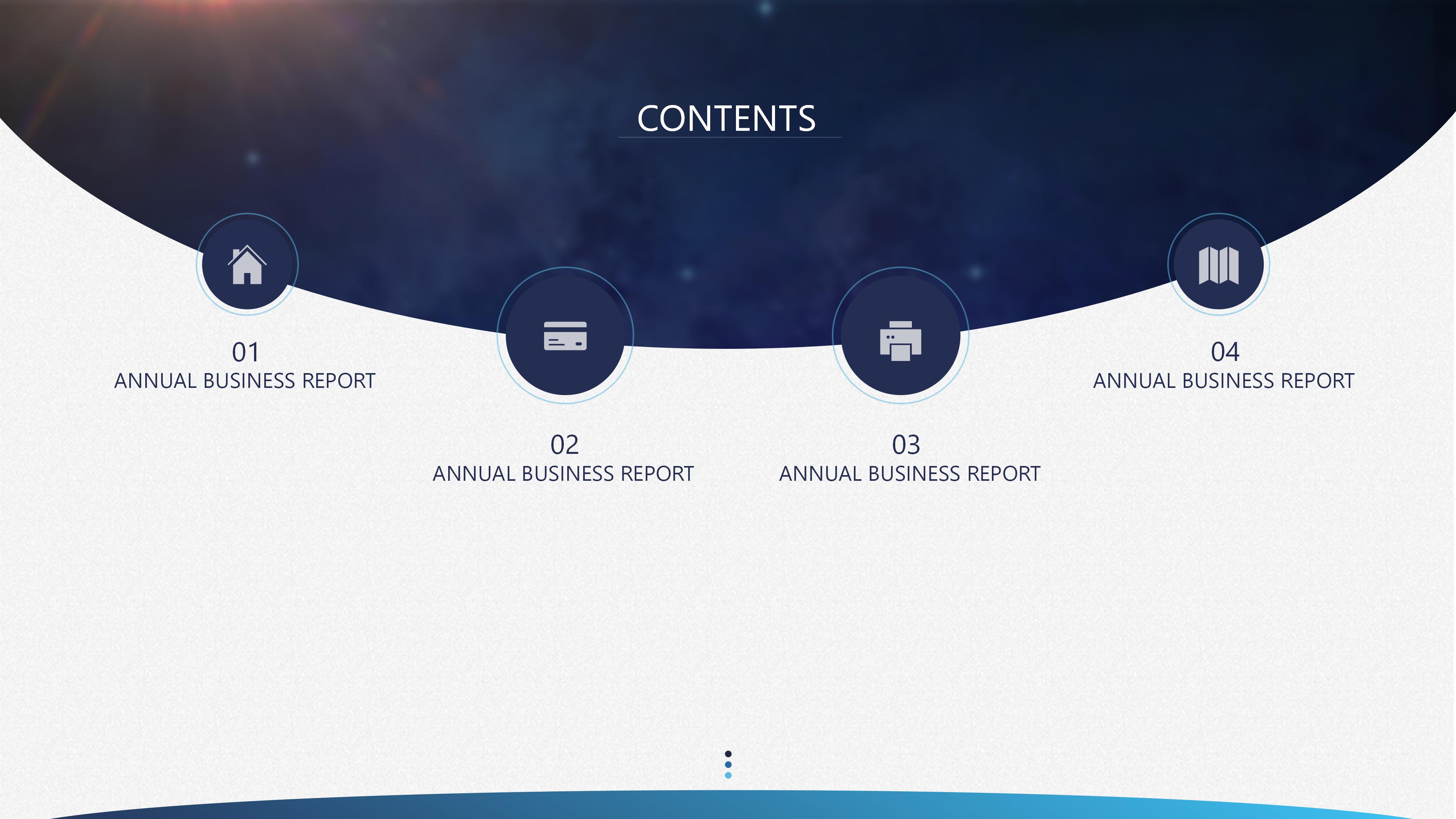 北欧风格封面ppt模板