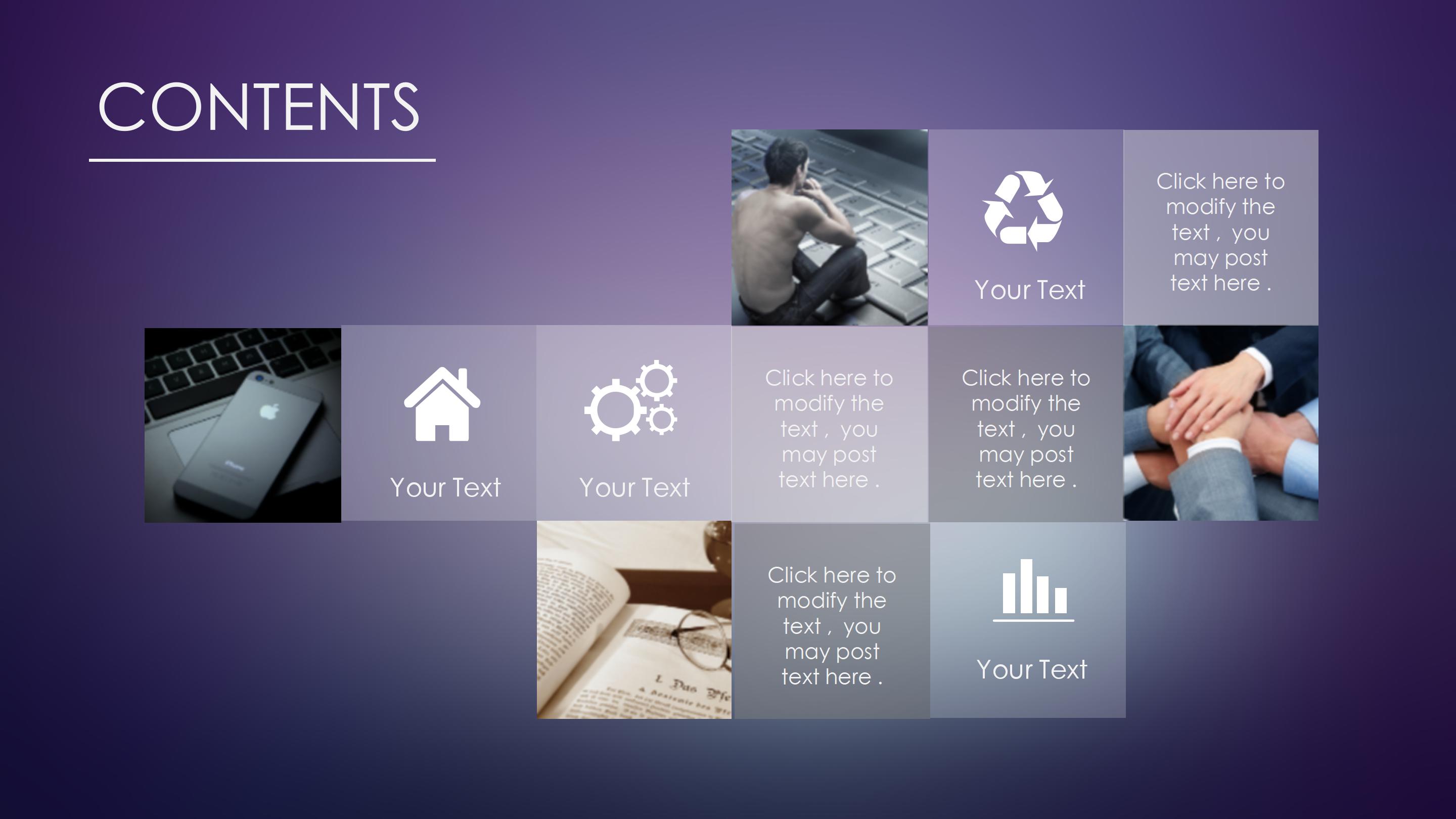 北欧风格装修演示ppt模板