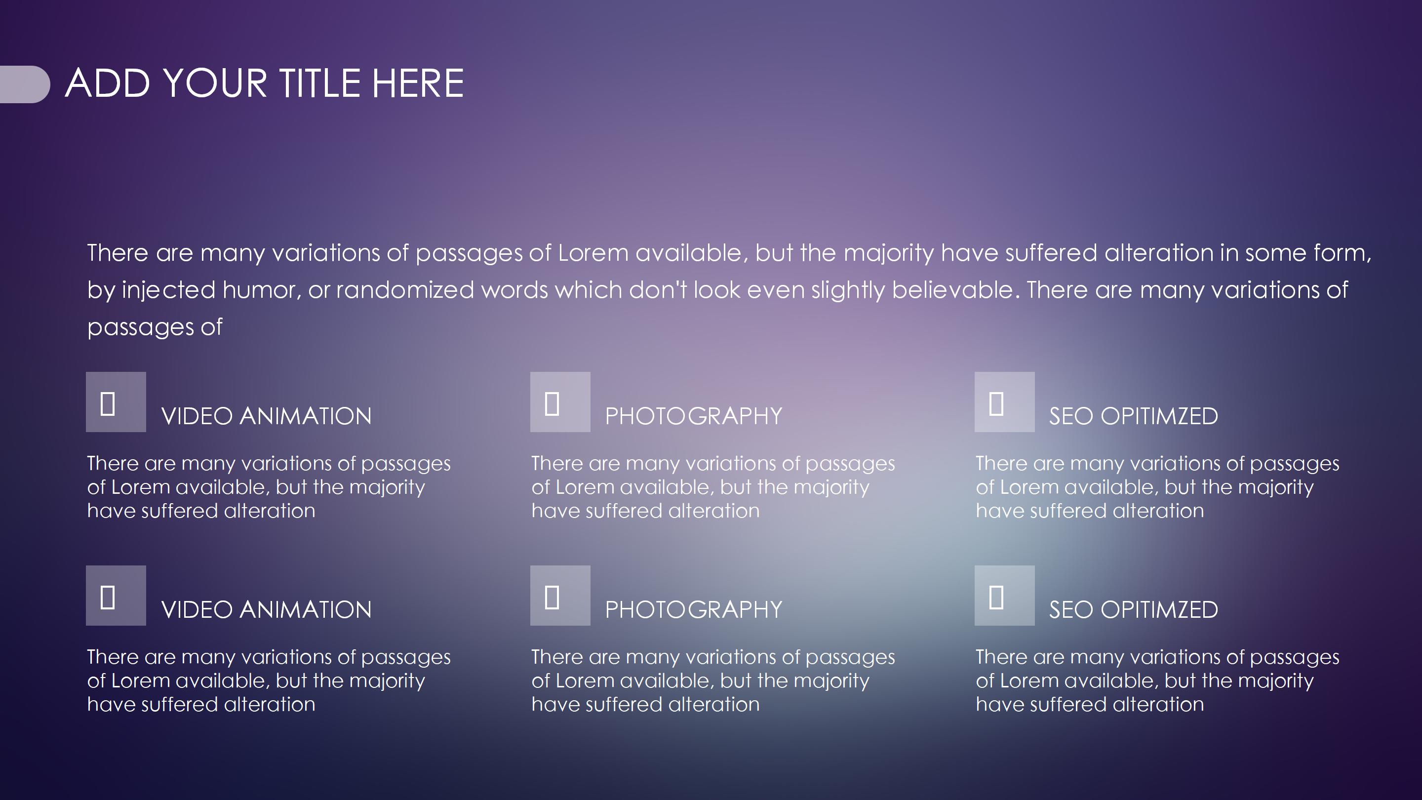 北欧风格装修演示ppt模板