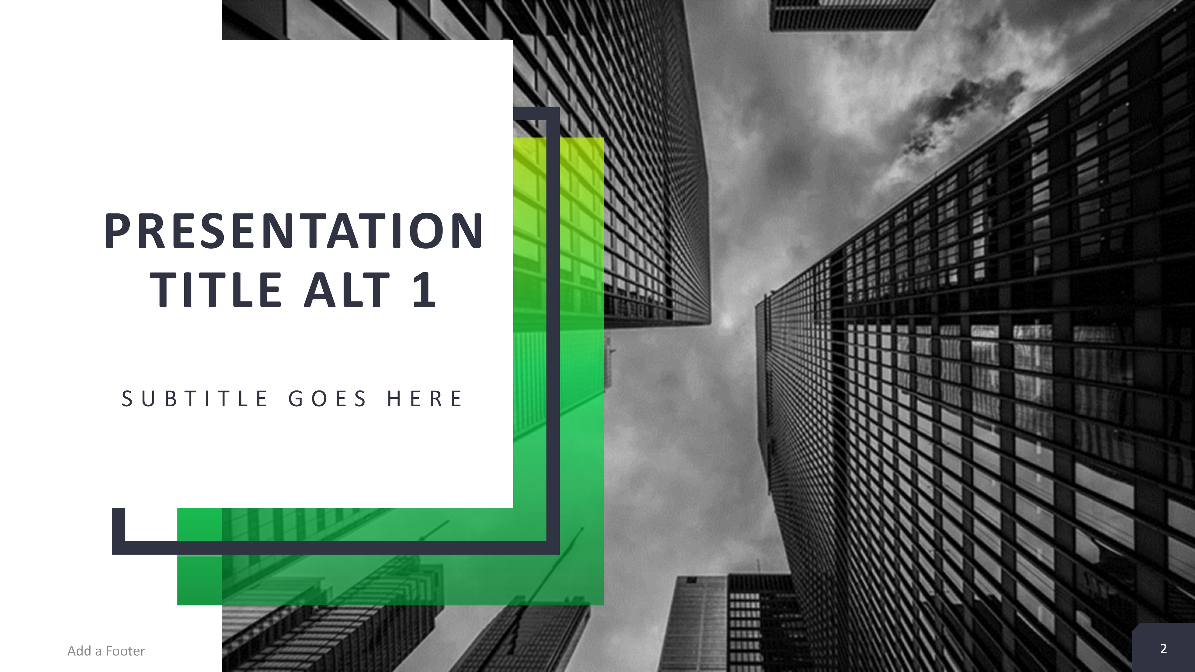 现代时尚排版商务PPT模板