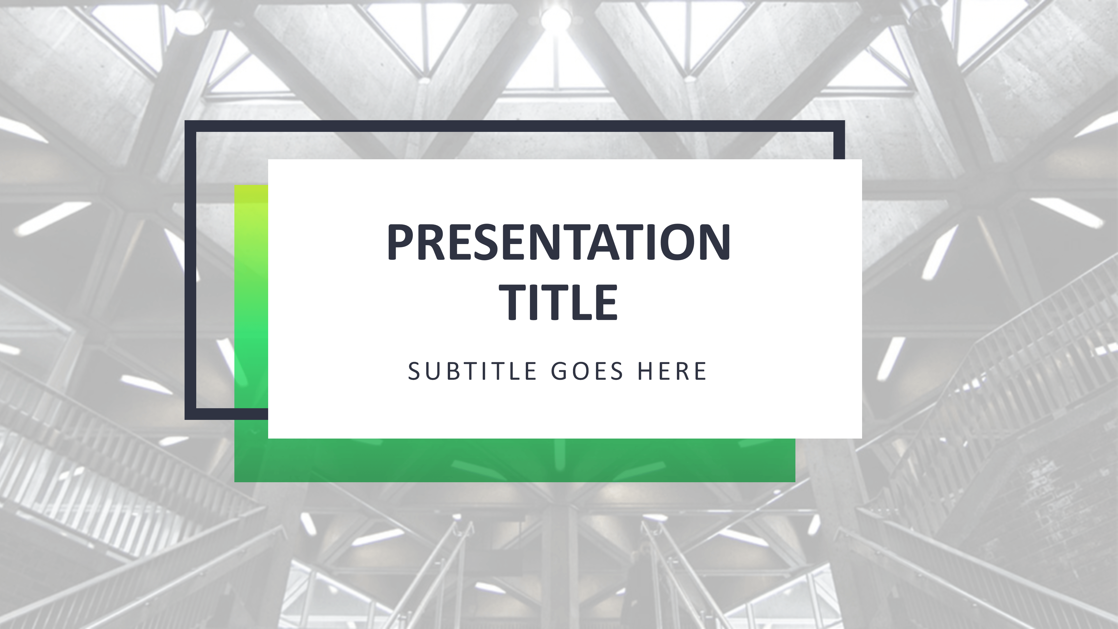 现代时尚排版商务PPT模板