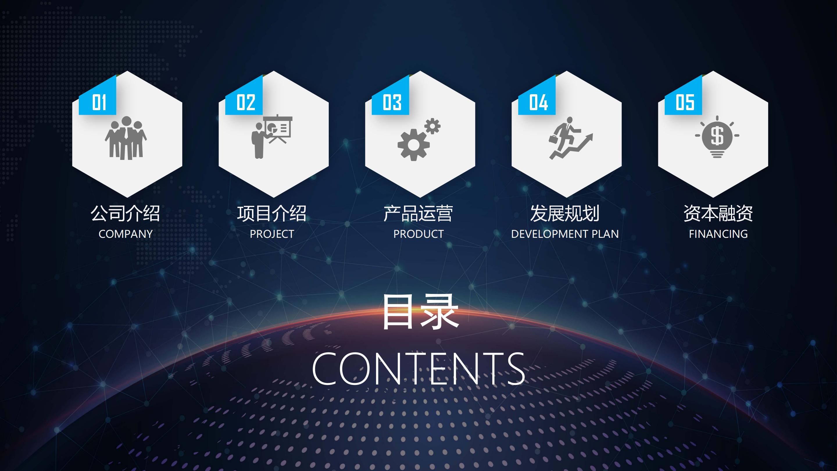 时尚科技感微立体风创业计划书PPT模板