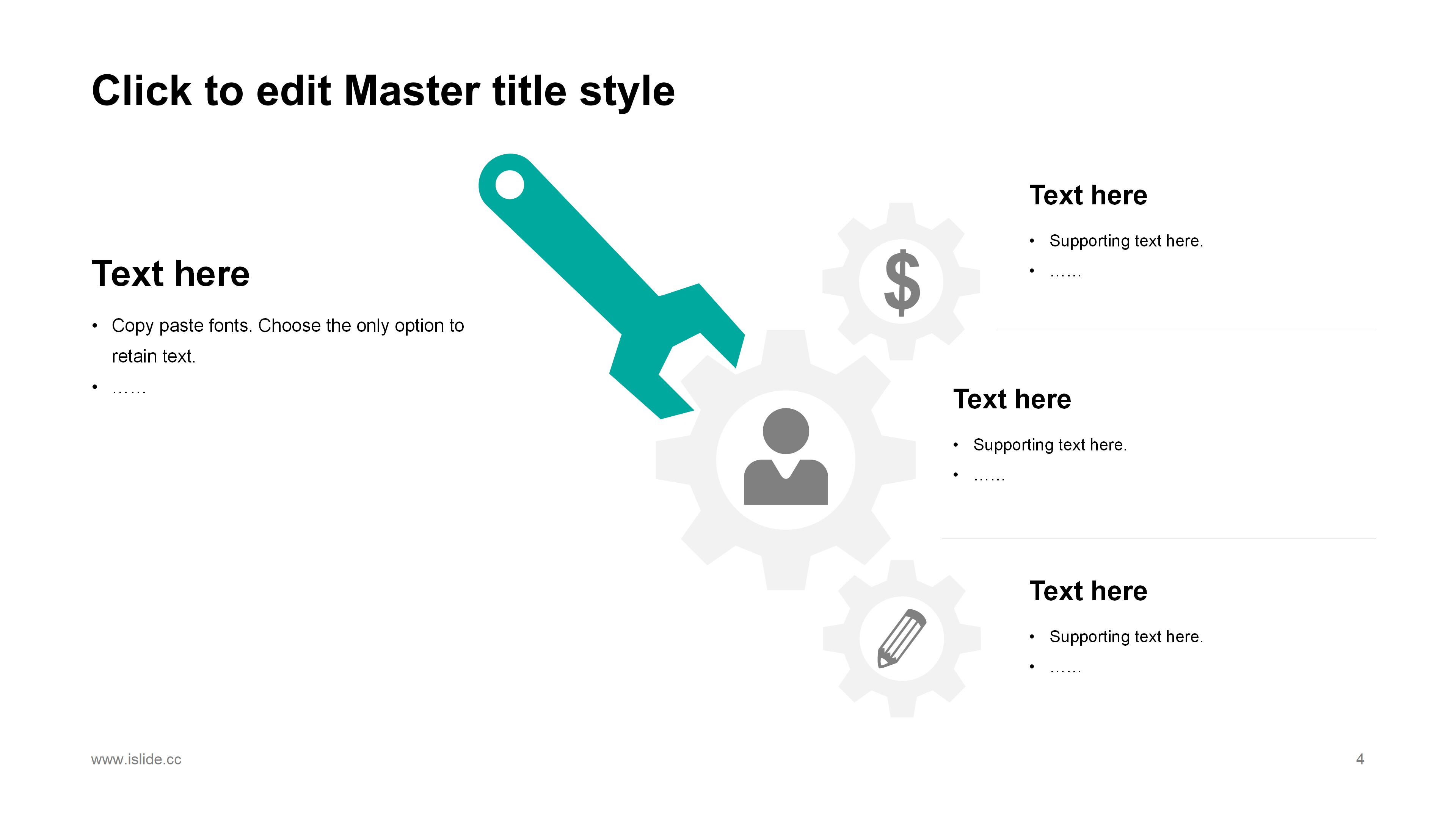 时尚简洁几何风公司工作汇报PPT模板