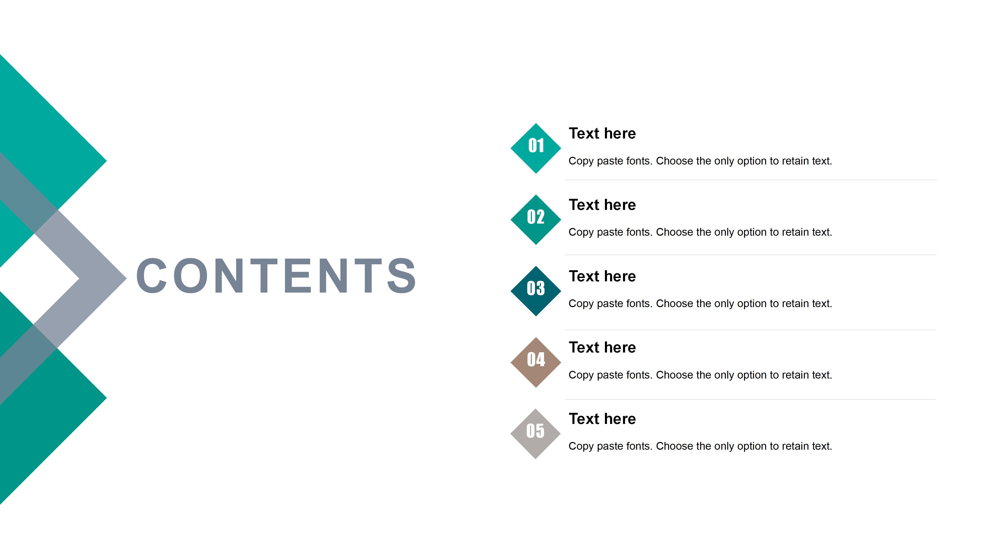时尚简洁几何风公司工作汇报PPT模板