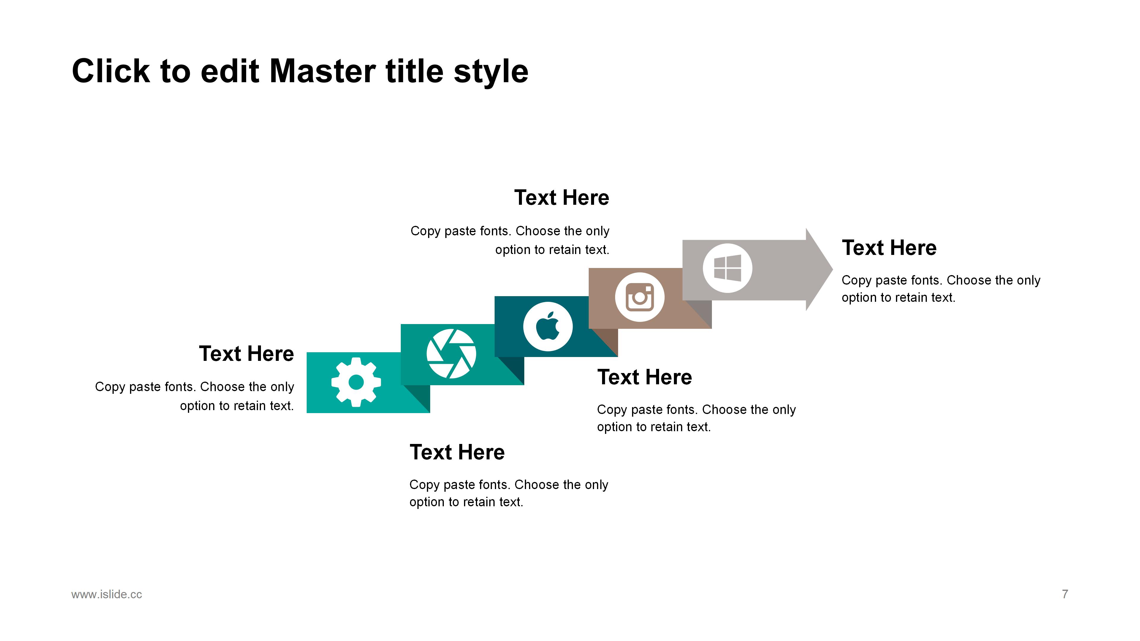 时尚简洁几何风公司工作汇报PPT模板