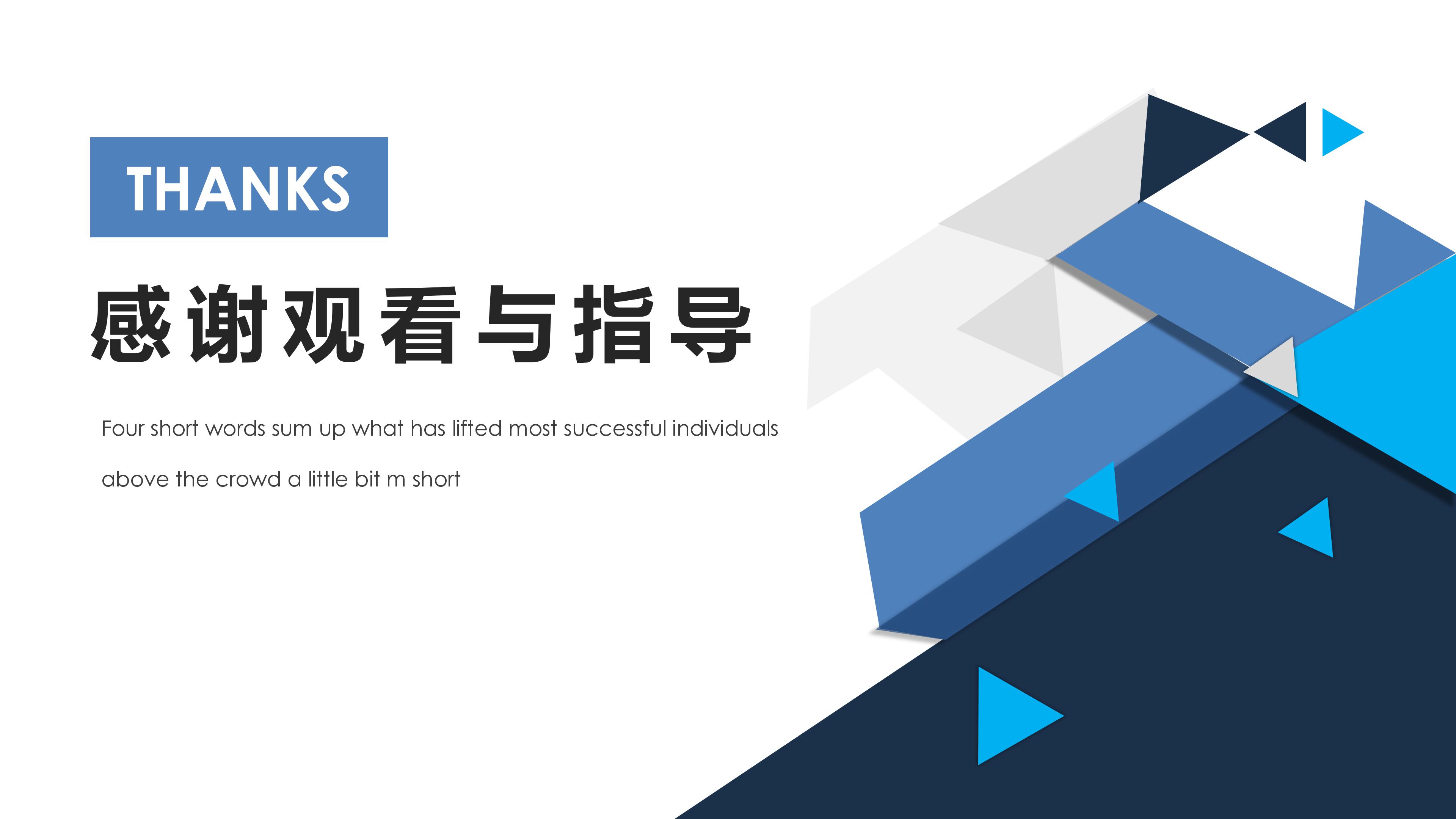 公司项目改善ppt模板