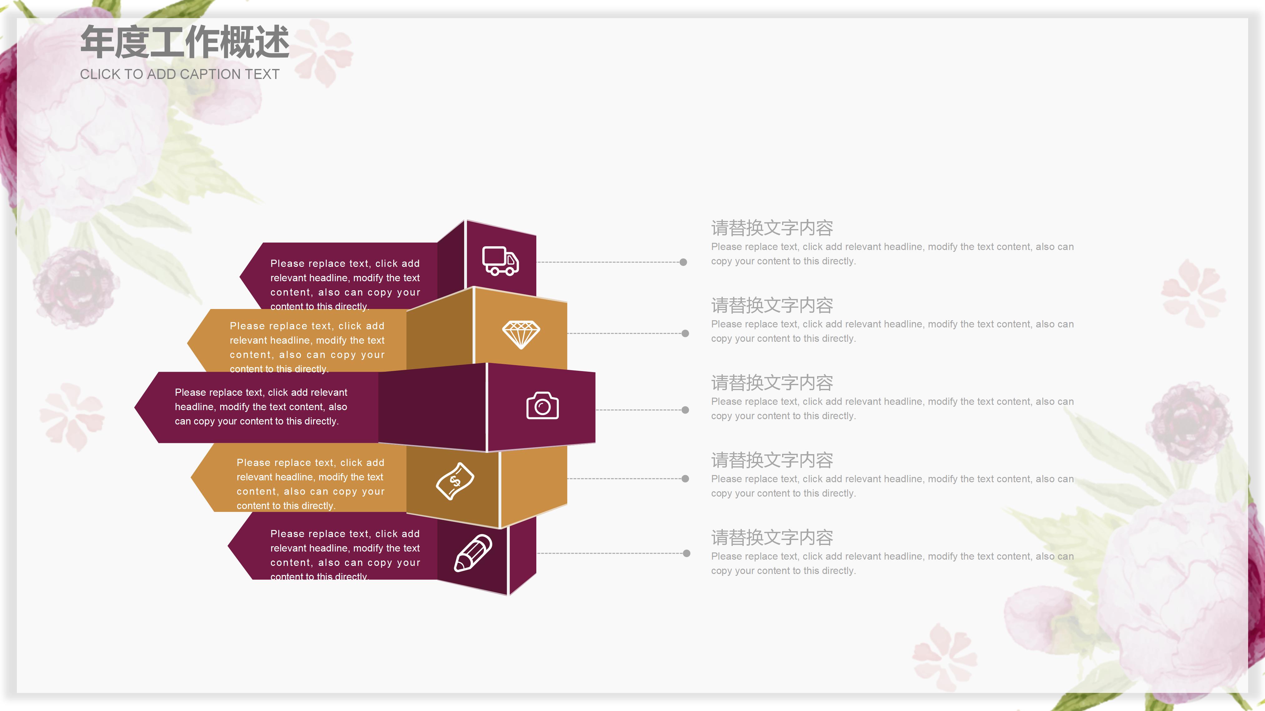 营养项目改善宣传ppt模板