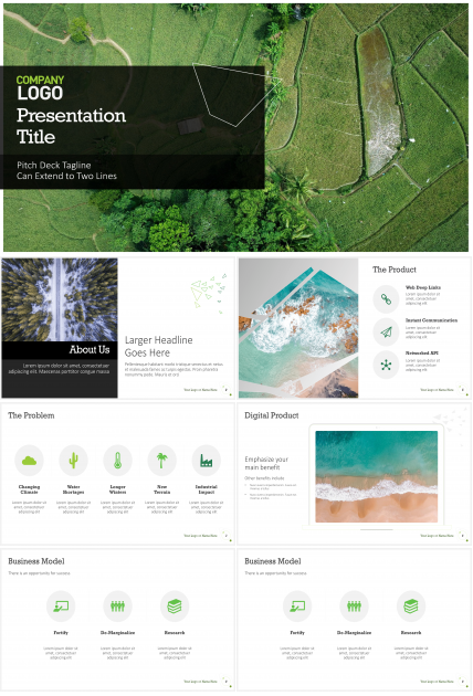 欧美英文汇报精美PPT模板