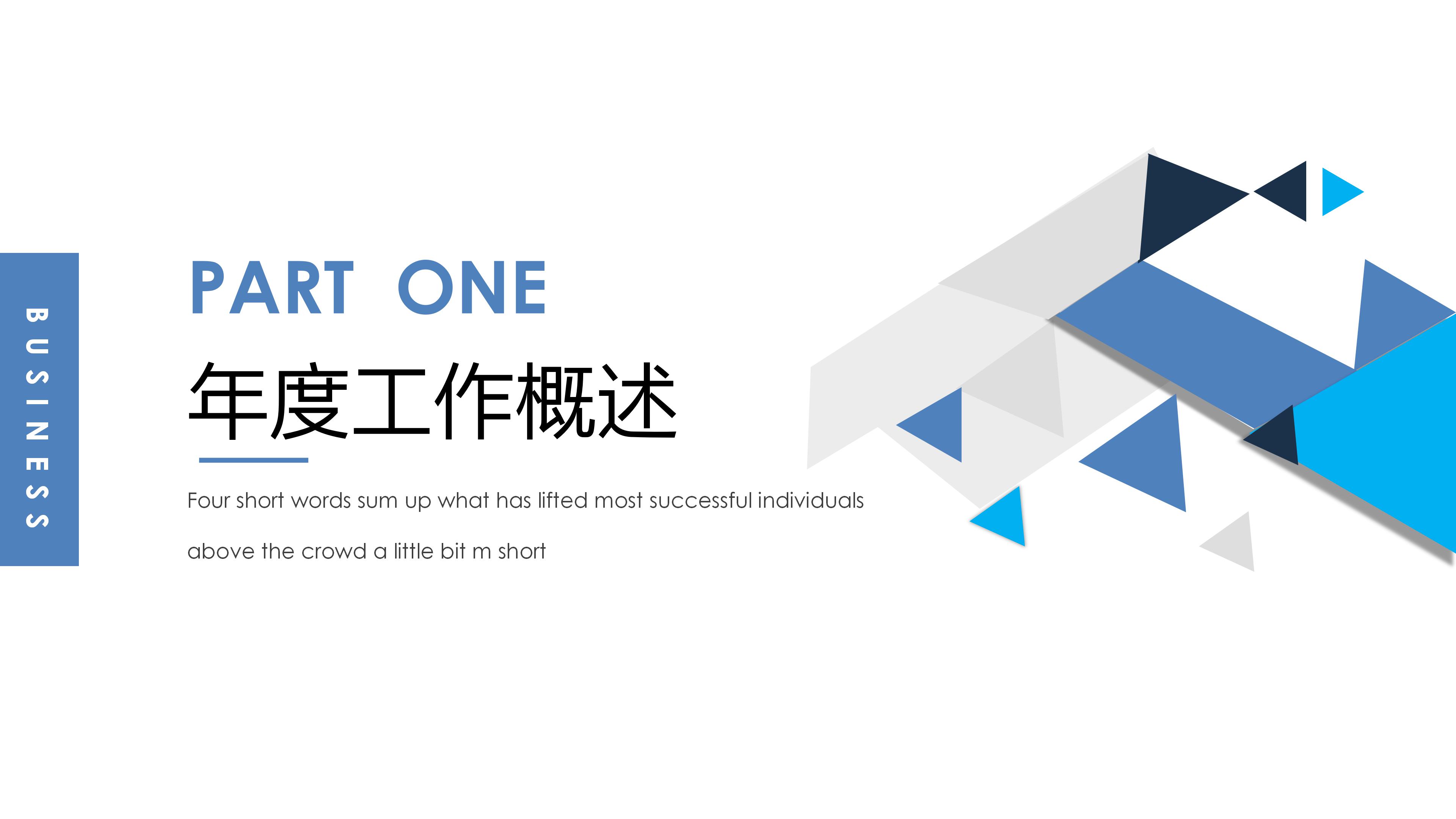 公司项目改善ppt模板