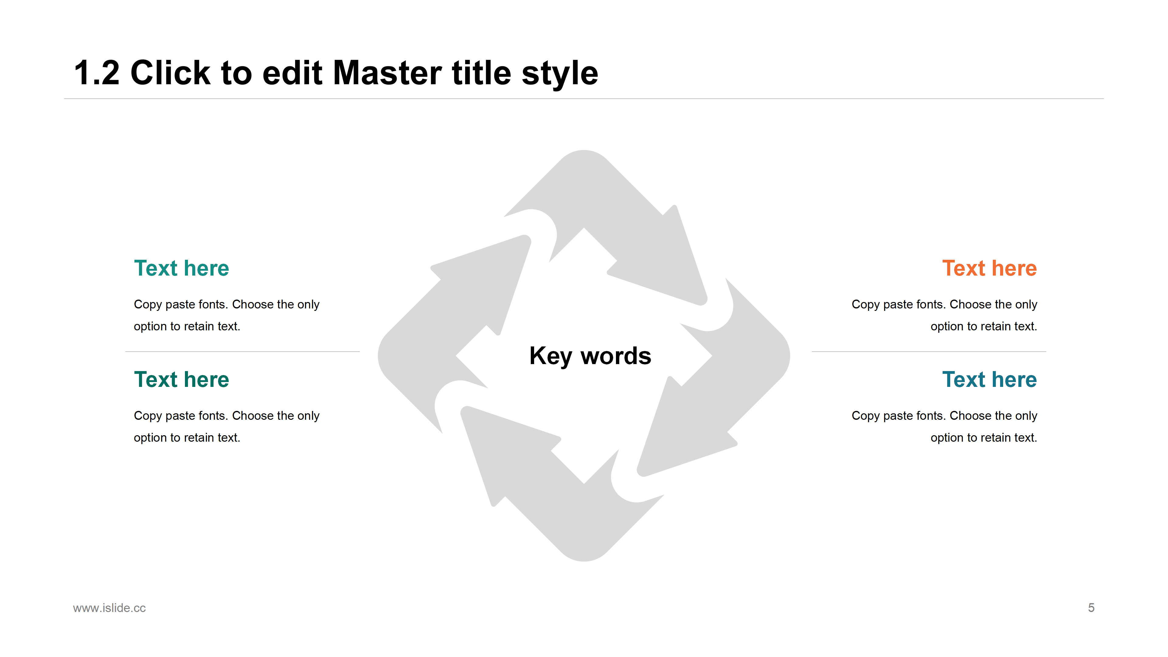 现代大气商务总结报告PPT模板