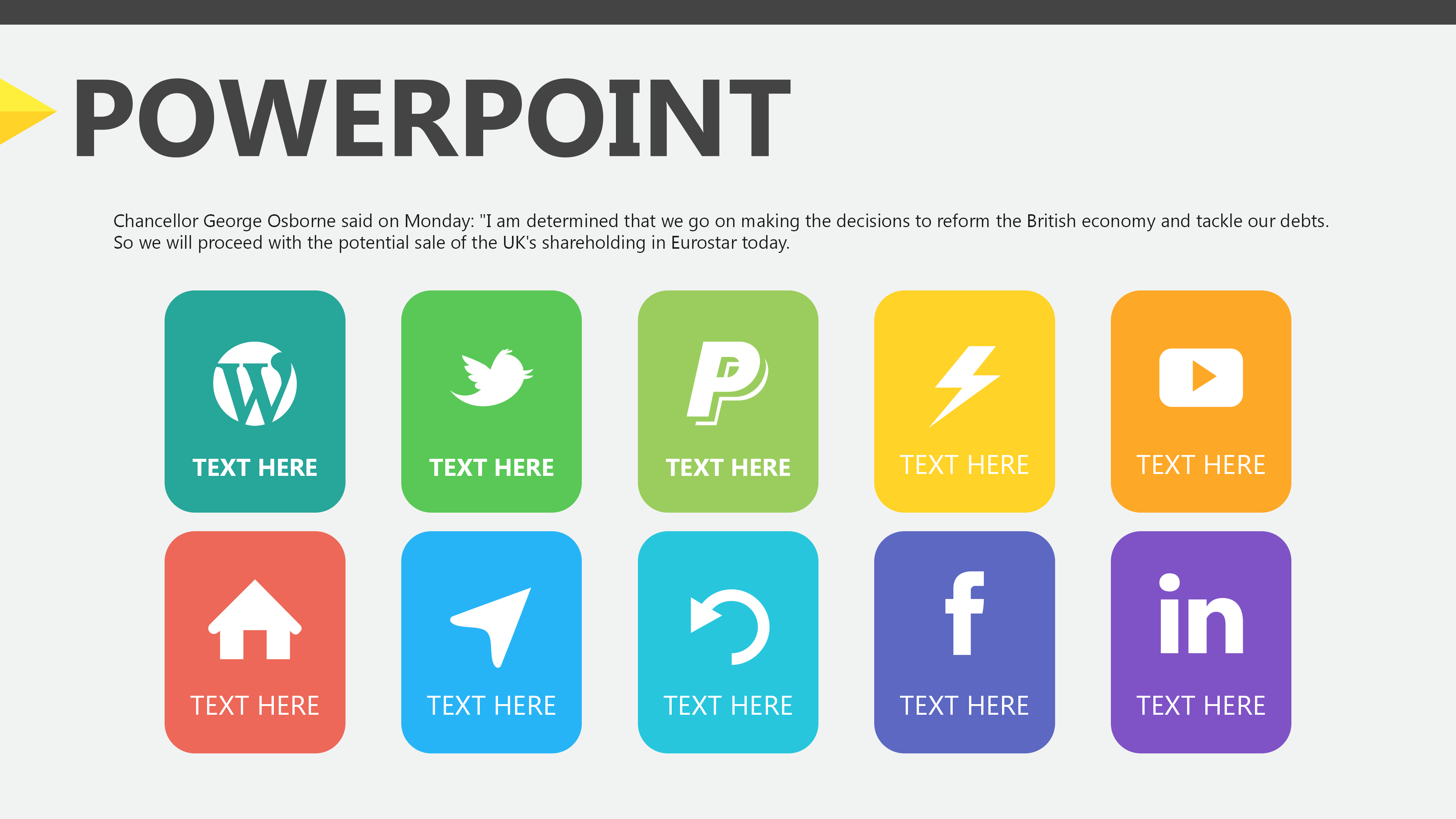 精品彩色通用工作报告PPT模板