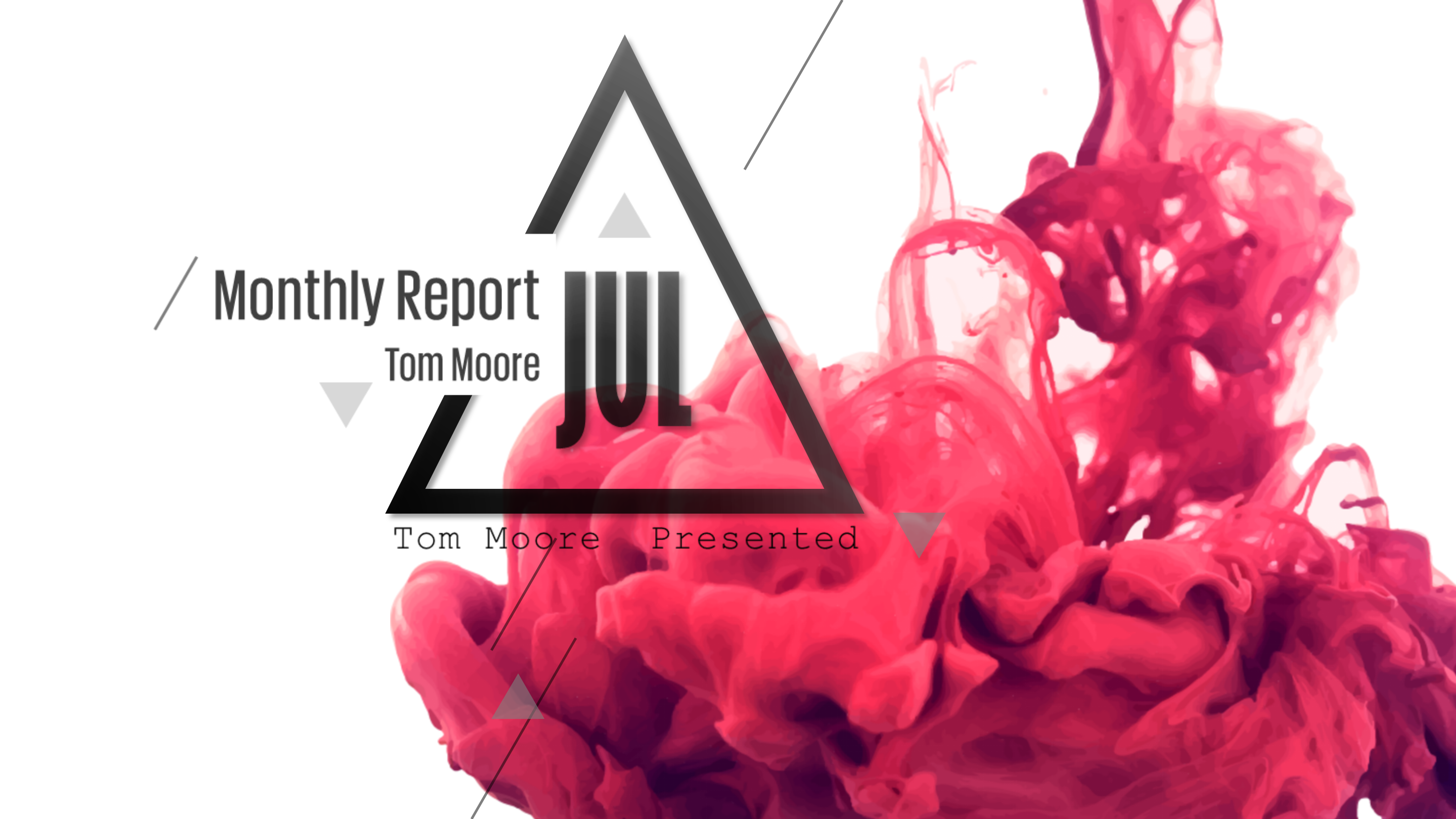 创意唯美烟雾精品PPT模板