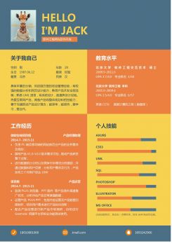 软件开发求职简历模板