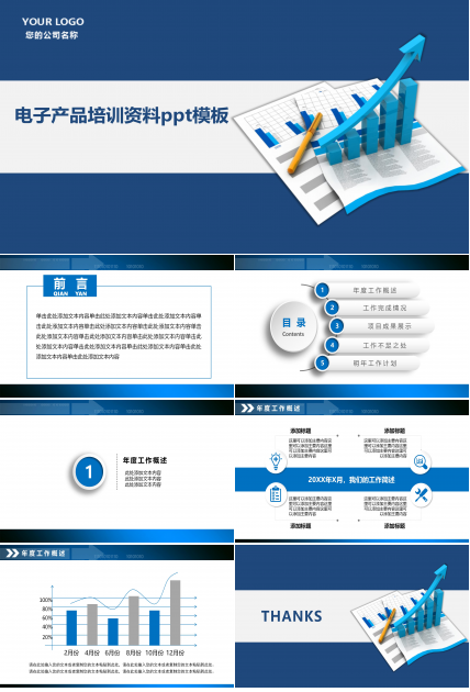 电子产品培训资料ppt模板