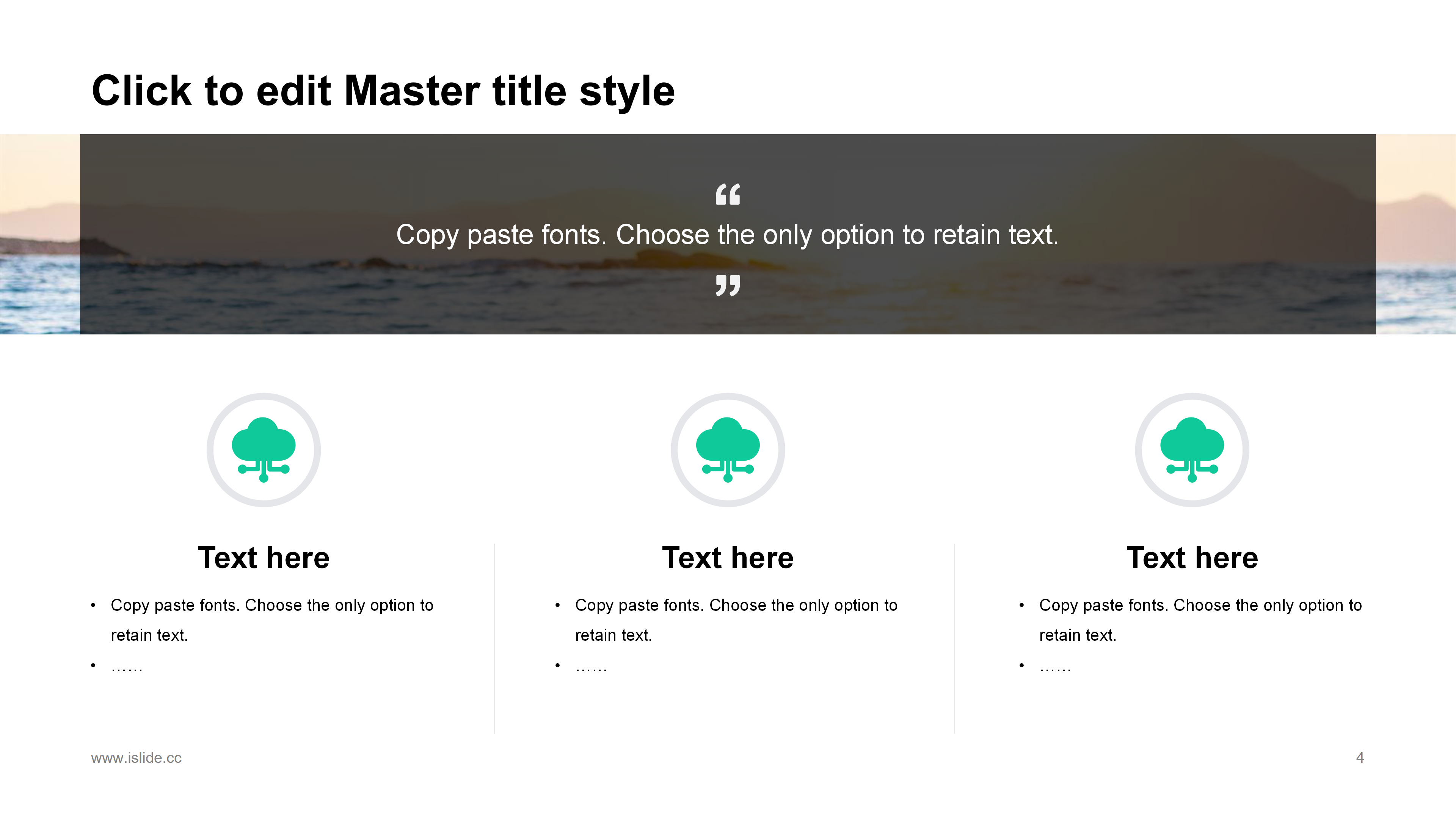 时尚欧美风简约商务通用PPT模板