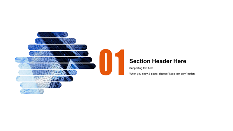 简约商务汇报通用PPT模板