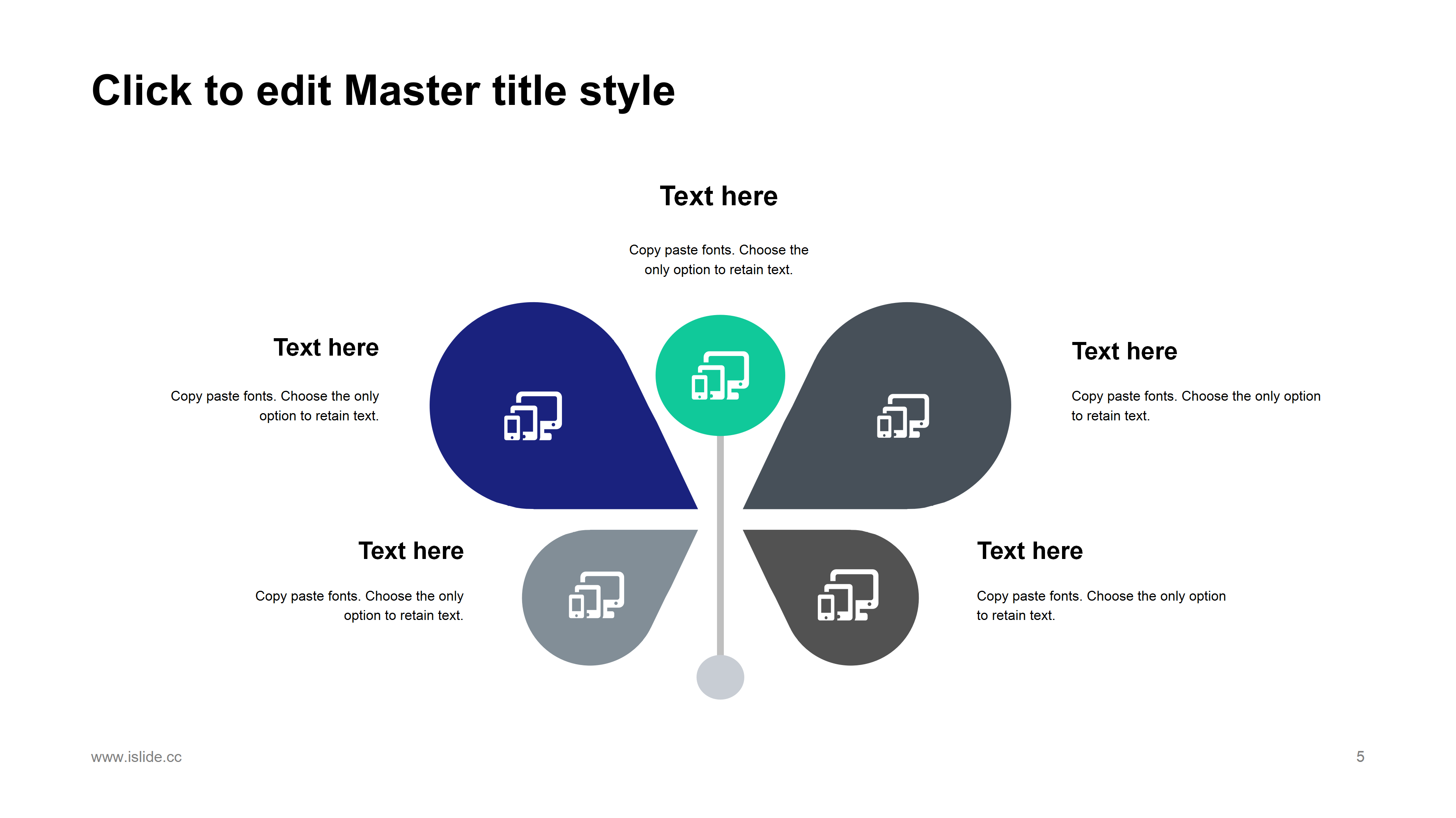 时尚欧美风简约商务通用PPT模板