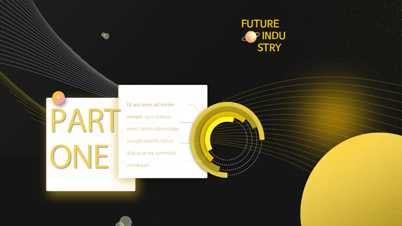 时尚未来科技人工智能PPT模板