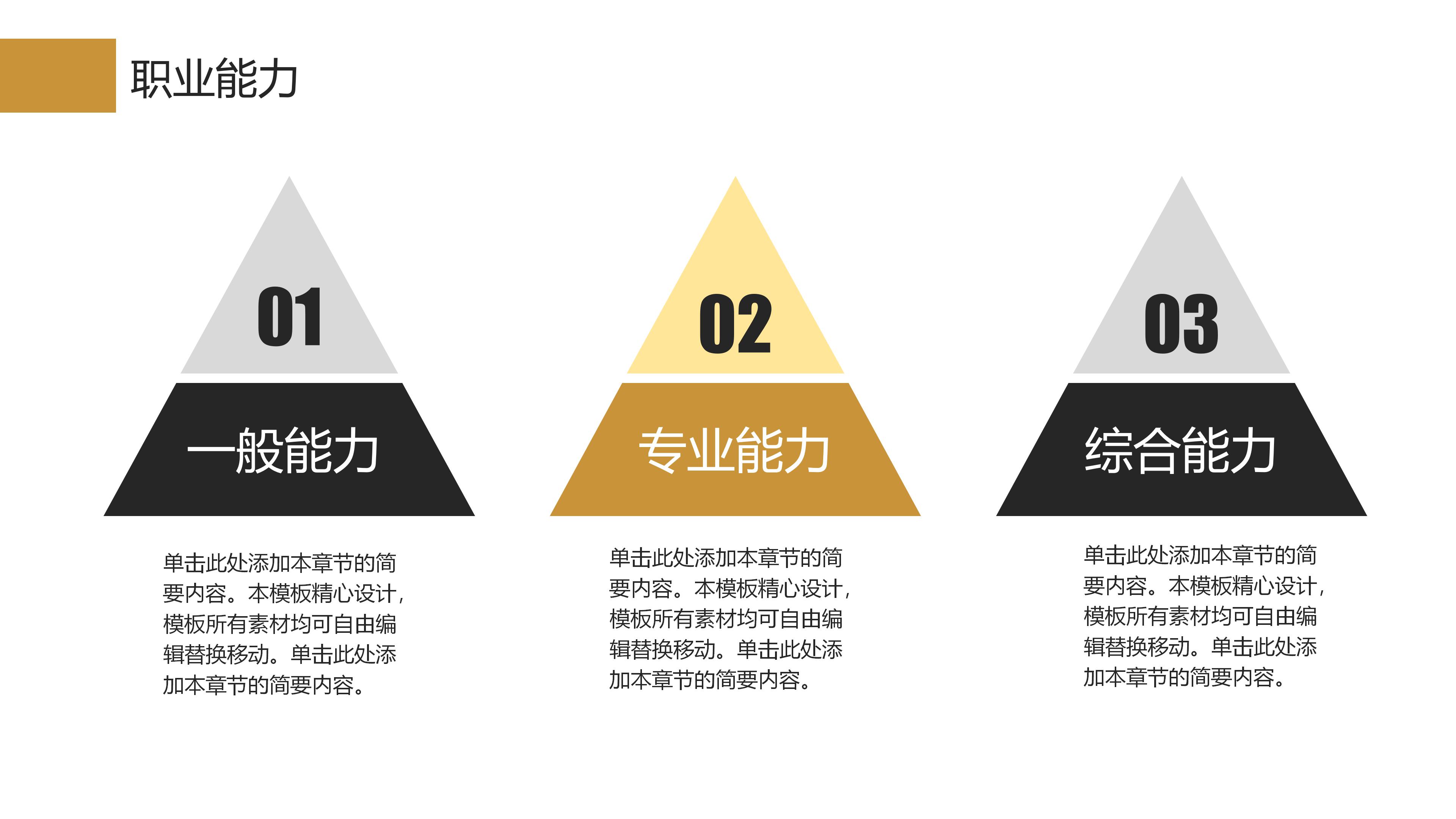 大学生职业设计规划ppt模板