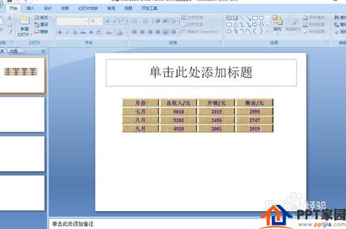 PPT如何插入折线图