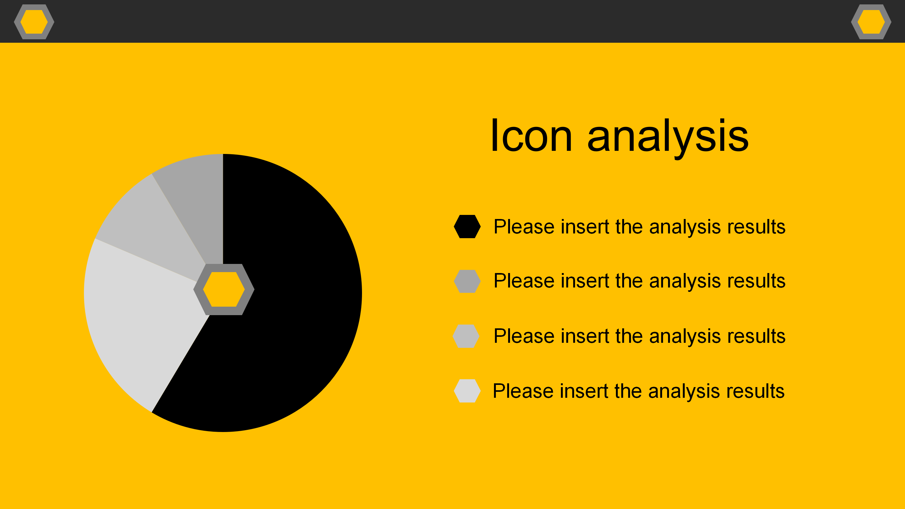 黄黑扁平化简约商务通用PPT模板