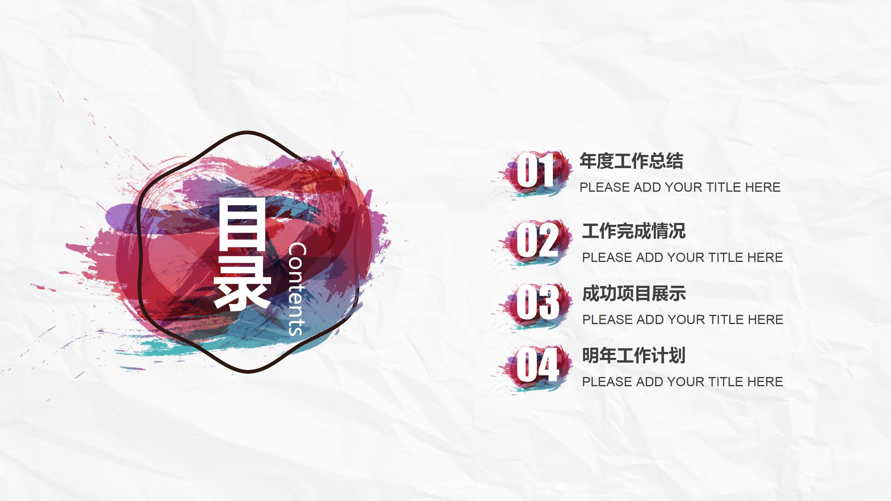 保安岗位内部竞聘ppt模板