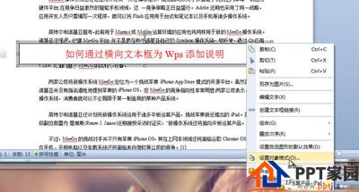WPS文档怎么添加版权说明