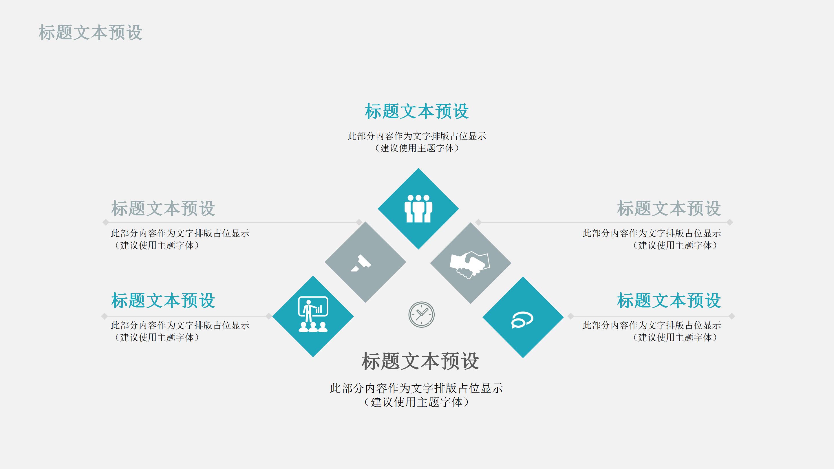 互联网人工智能ppt模板