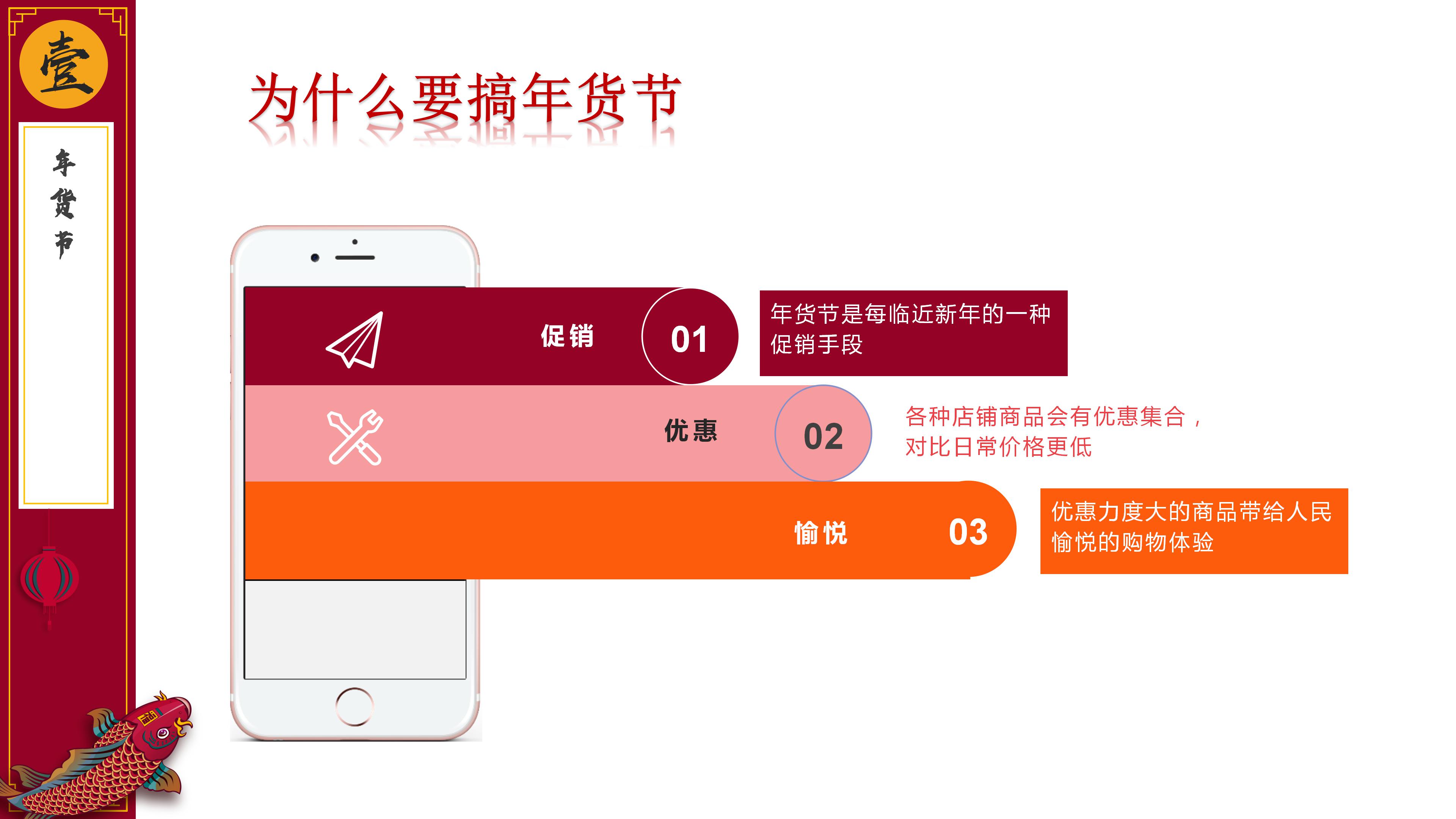 中国风2020首届恒台年货节ppt模板