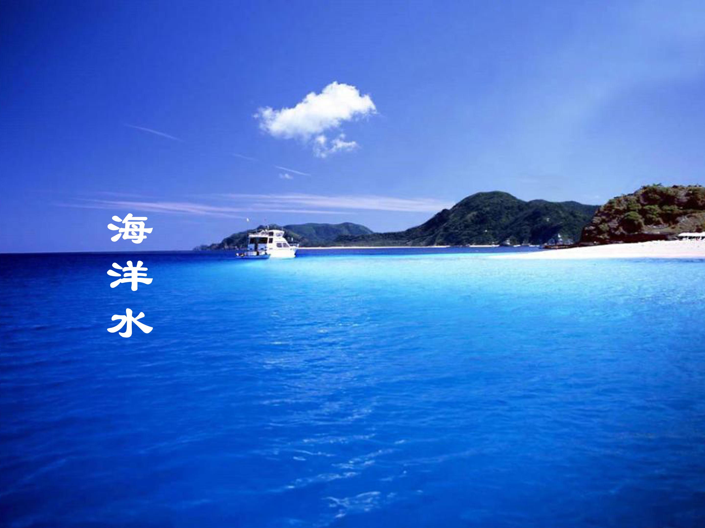 保护水资源ppt 模板