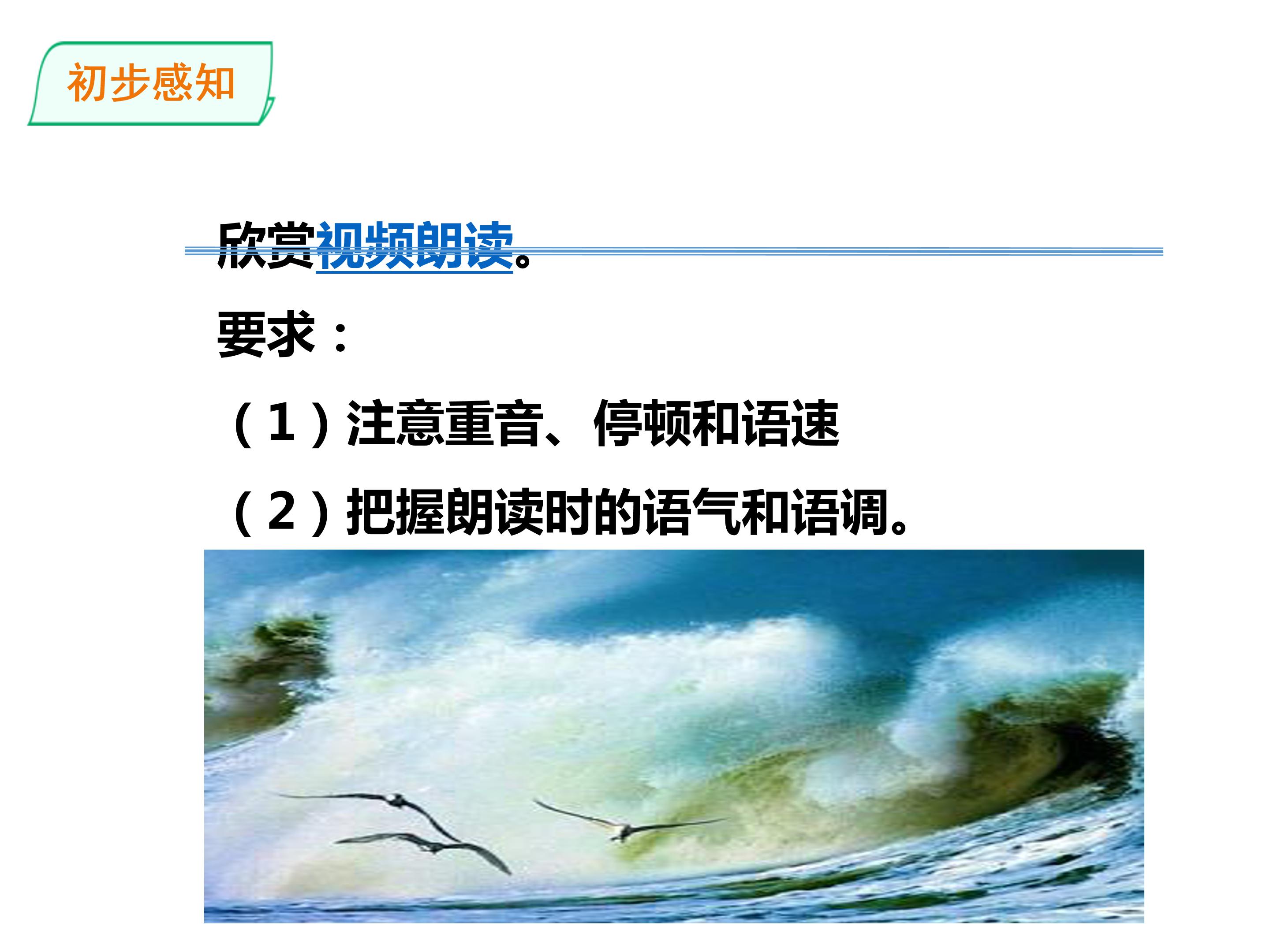 海燕课件ppt模板