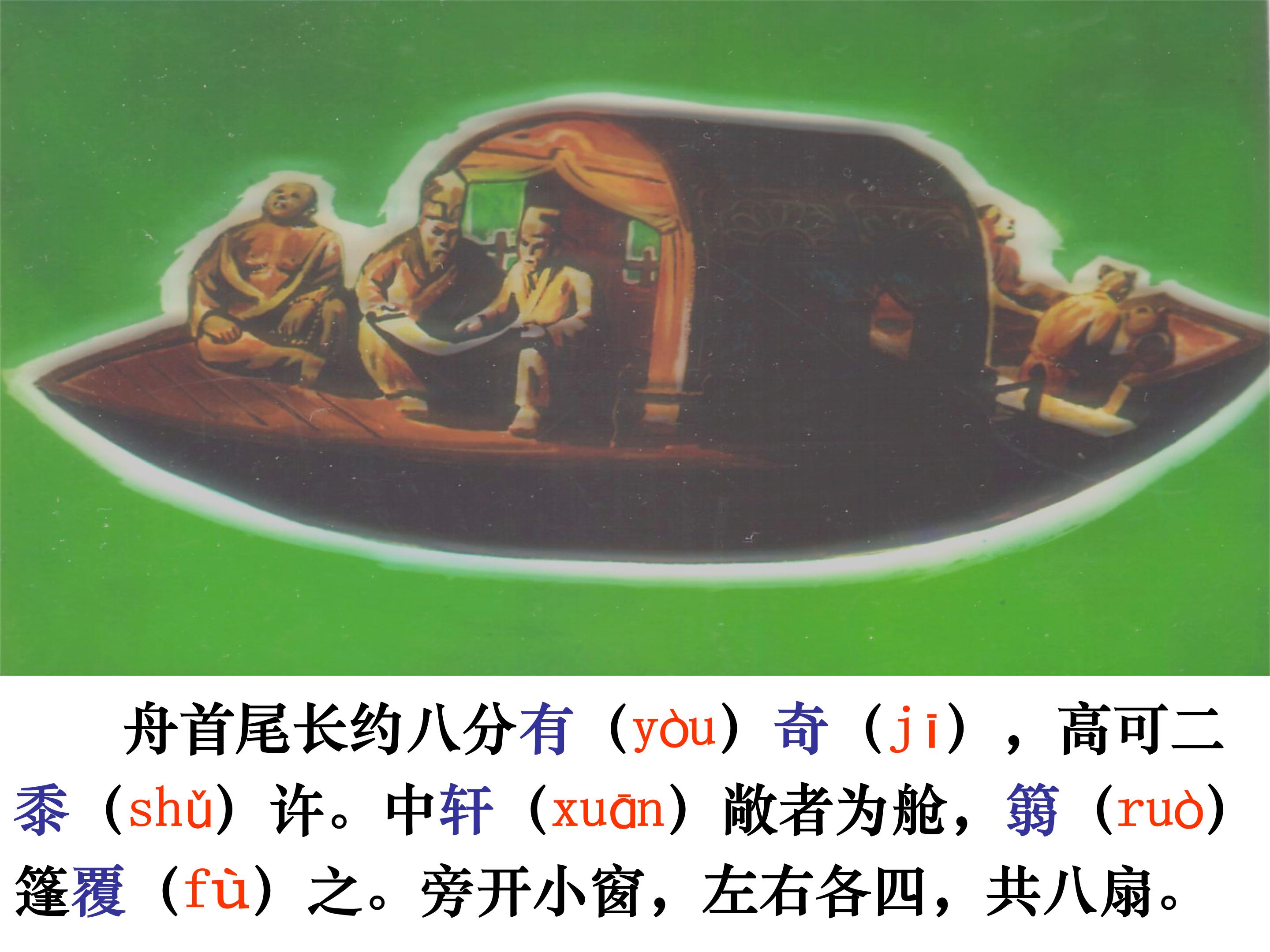 核舟记ppt课件 模板