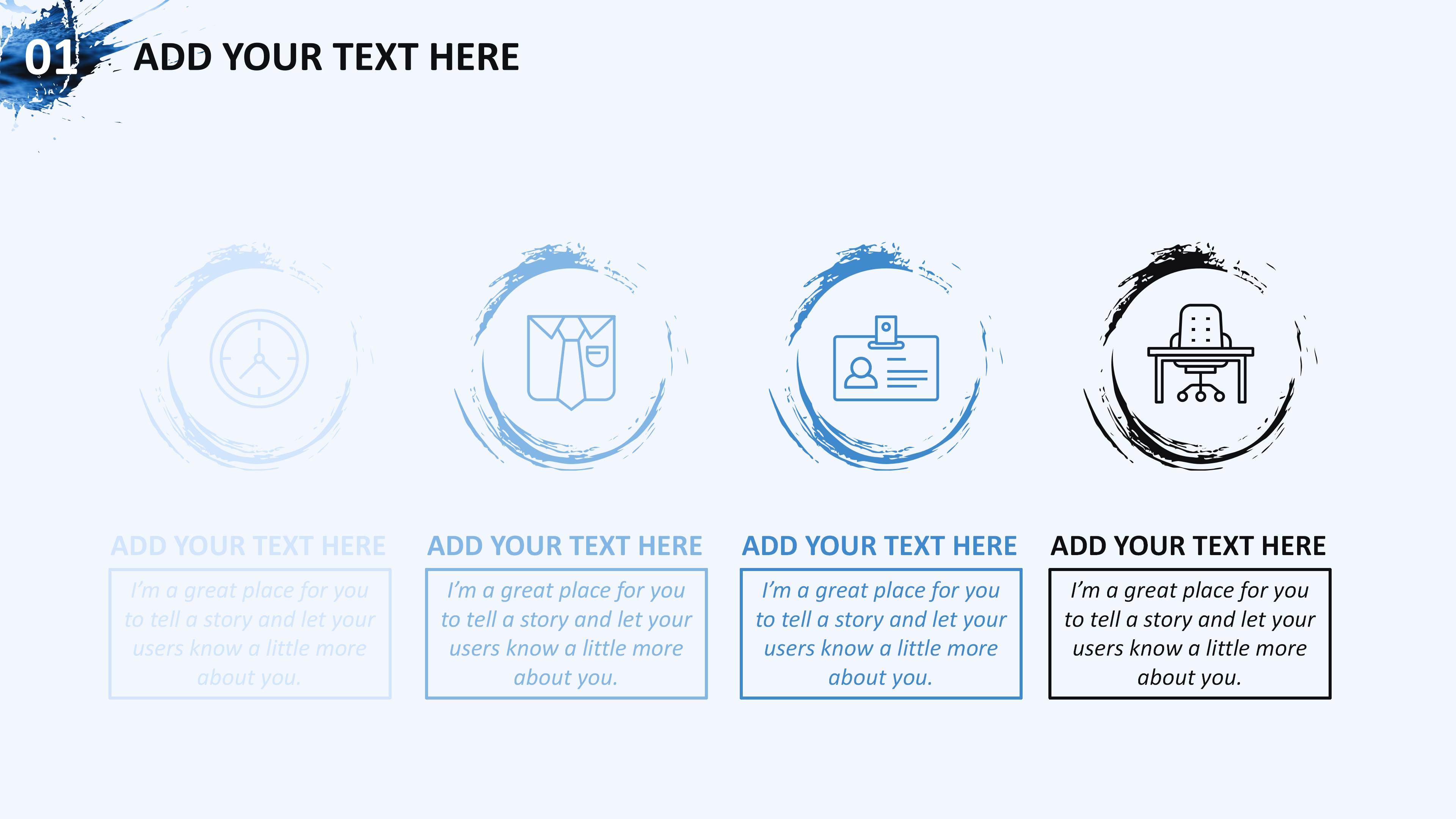 微商社会实践总结ppt模板