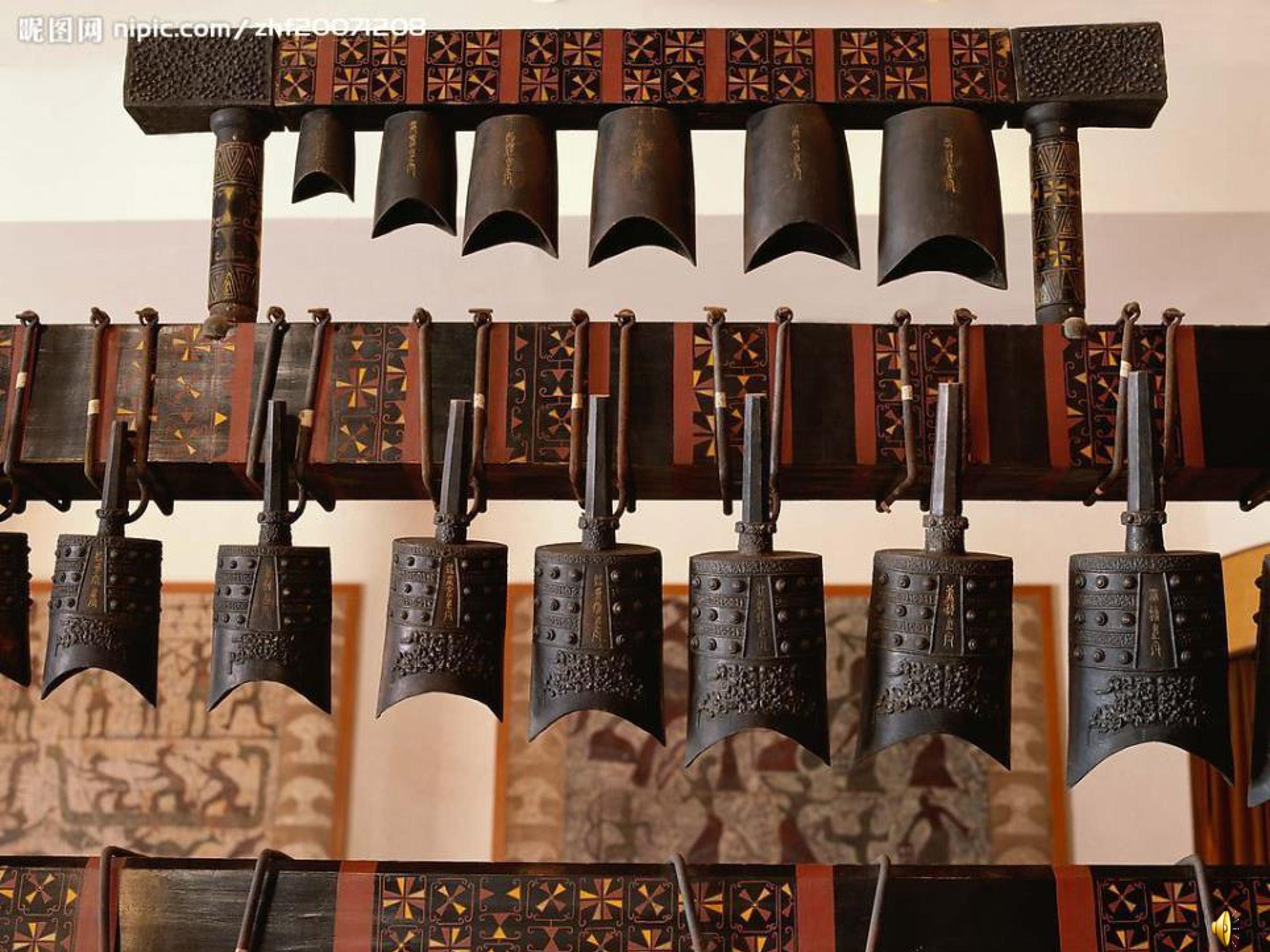 编钟的ppt课件模板