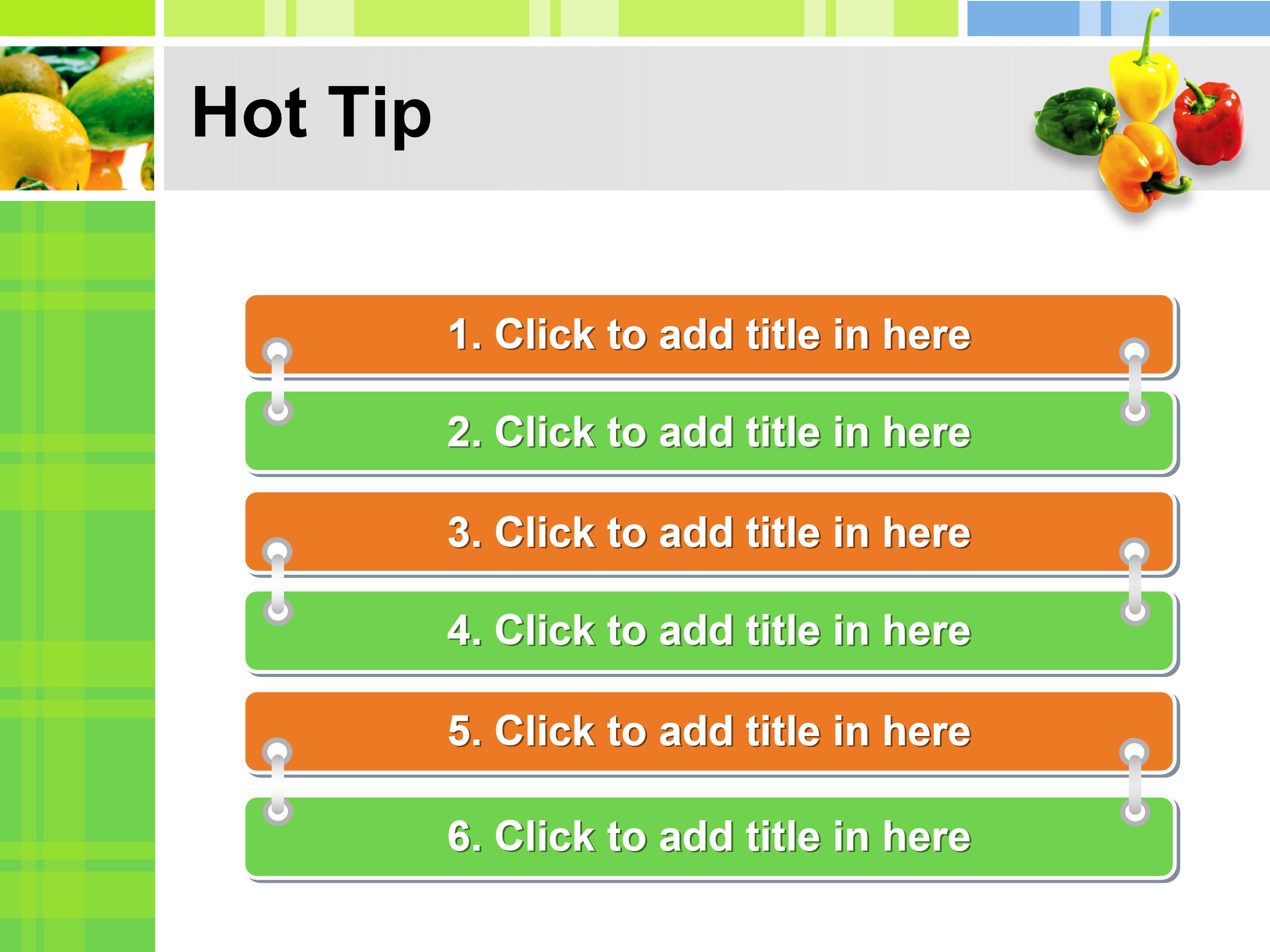关于健康饮食的演讲ppt英文模板