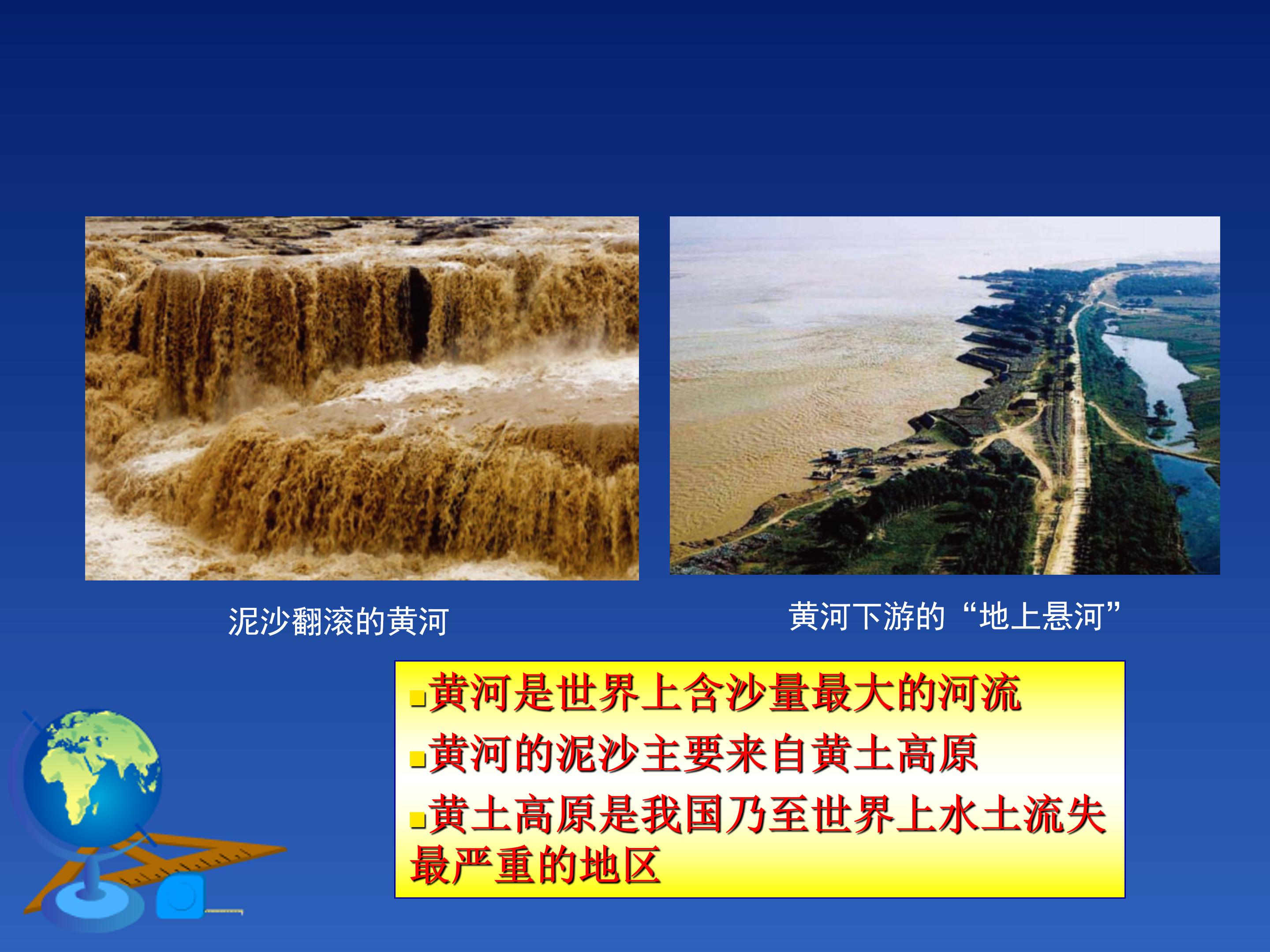 黄土高原ppt模板